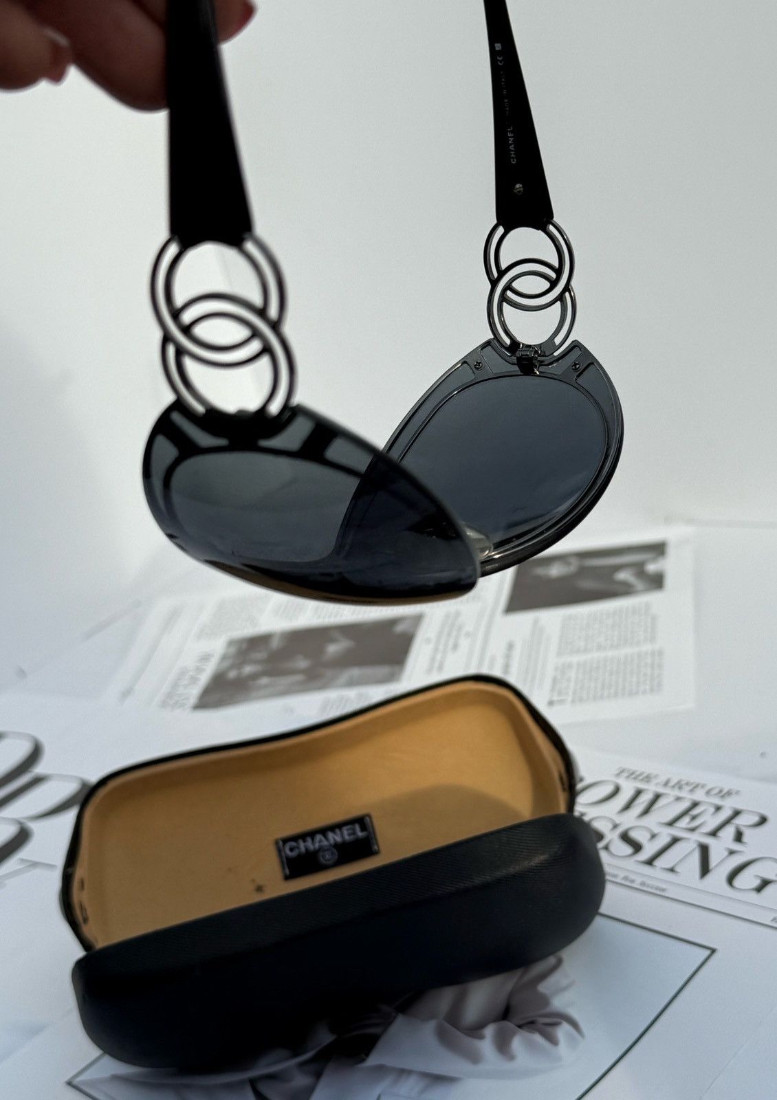 Chanel Chanel vintage sunglasses 4144 Size ONE SIZE - 5 Thumbnail