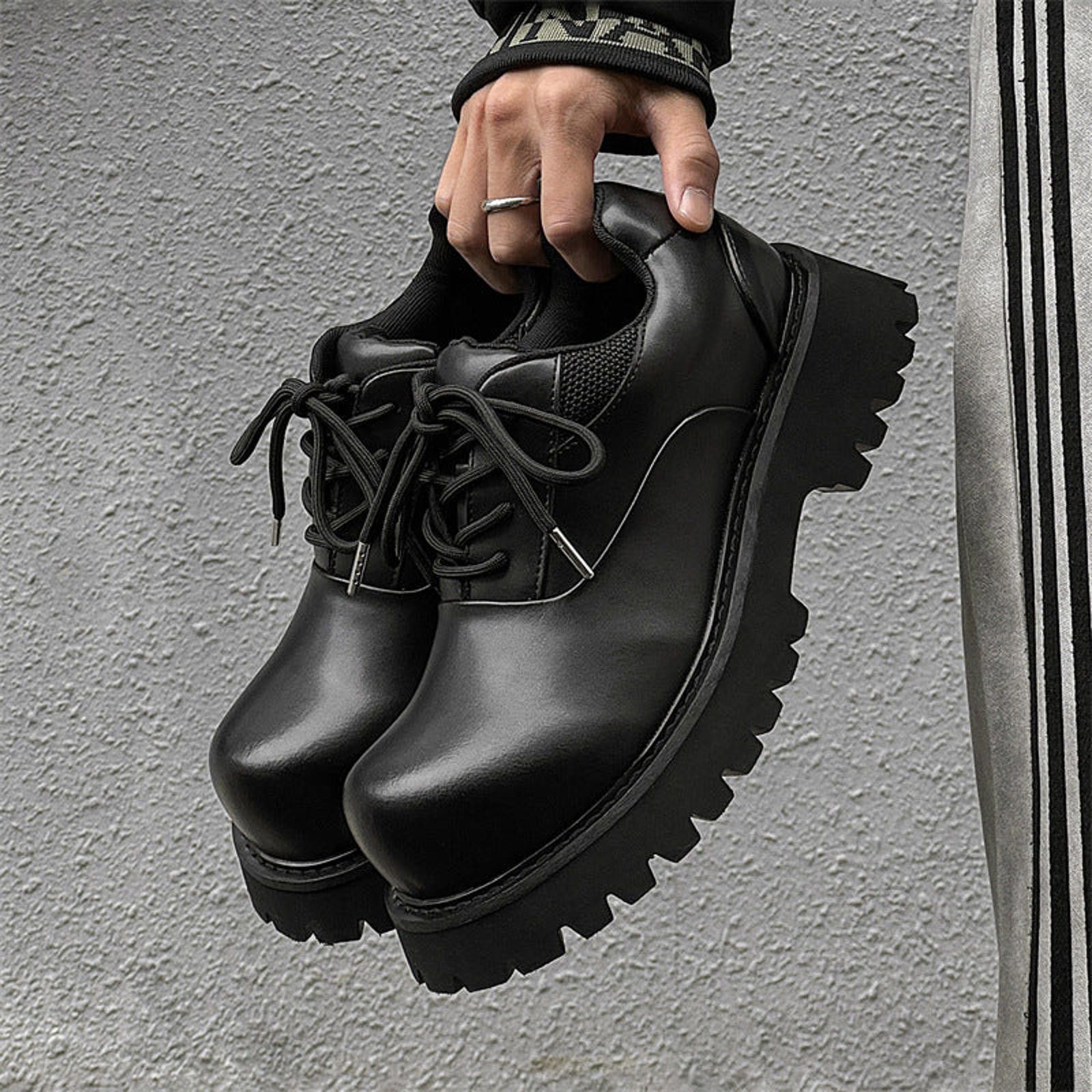 Leather Bali-Toe Thick-Sole Derby Size US 9 / EU 42 - 2 Thumbnail