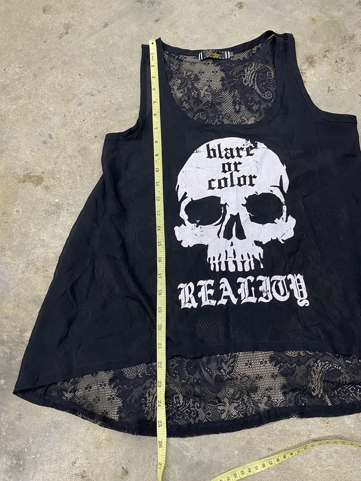 If Six Was Nine × Japanese Brand × Le Grande Bleu (L.G.B.) NUMBERNINE style tanktops blare or color gothic style Size M / US 6-8 / IT 42-44 - 8 Thumbnail