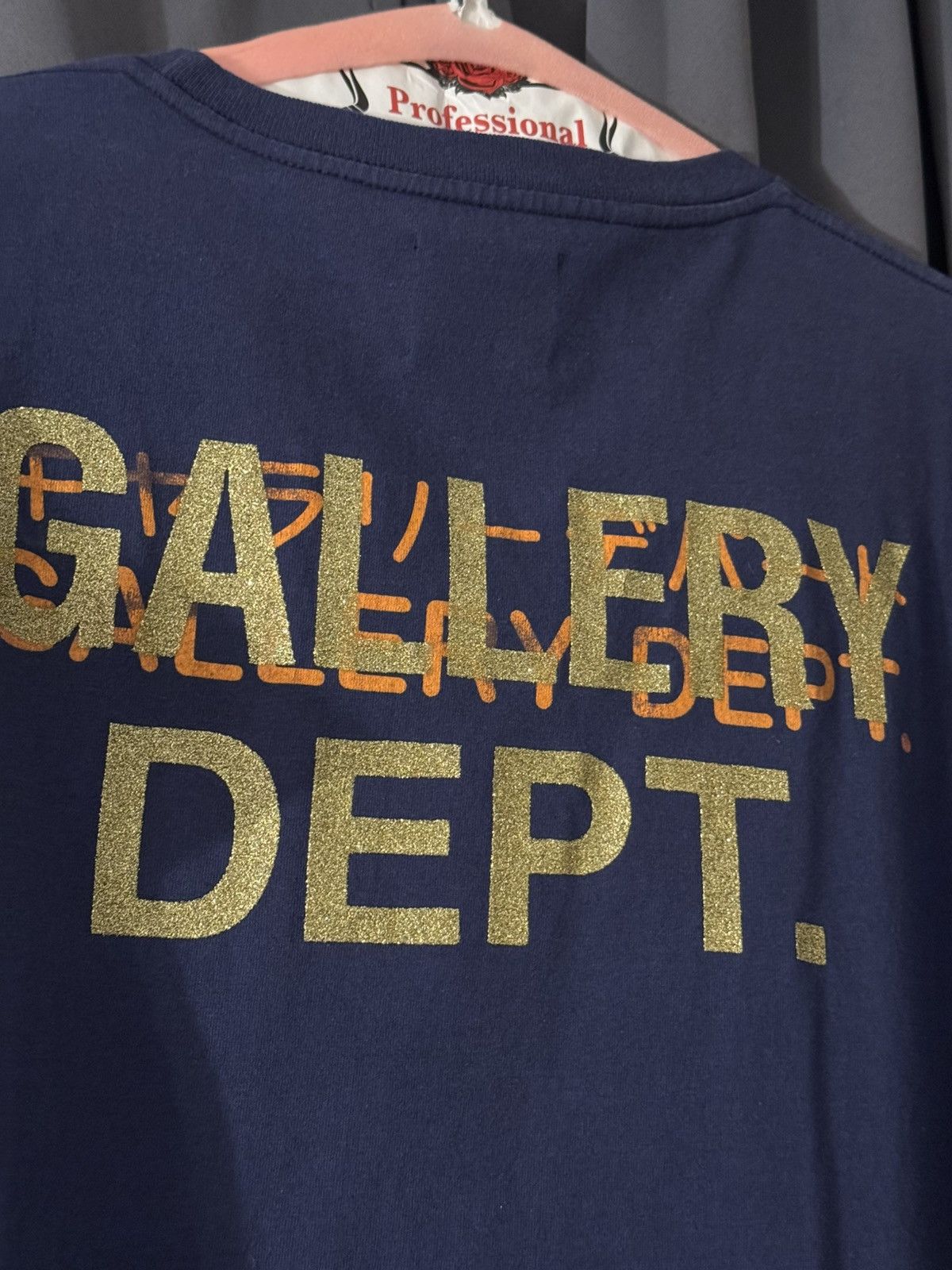 Gallery Dept. GALLERY DEPT. TOKYO GD TEE | NAVY Sz X-Large 100