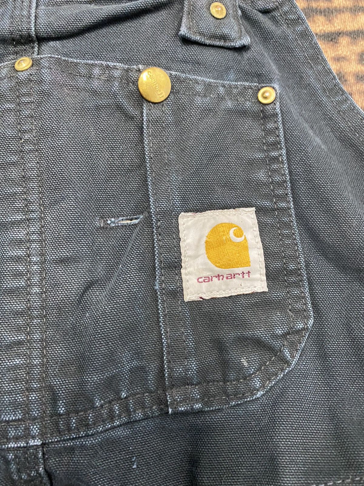 Carhartt Vintage Heavily worn Carhartt Dungarees-38x28 Size US L / EU 52-54 / 3 - 23 Thumbnail