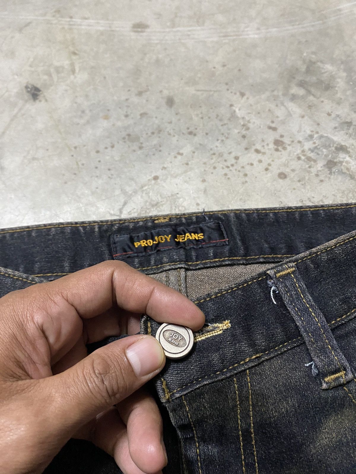 Hysteric Glamour × If Six Was Nine × Japanese Brand Flare Jeans Projoy Mud Rusty Stretch Denim Jeans p82 Size US 29 - 5 Thumbnail