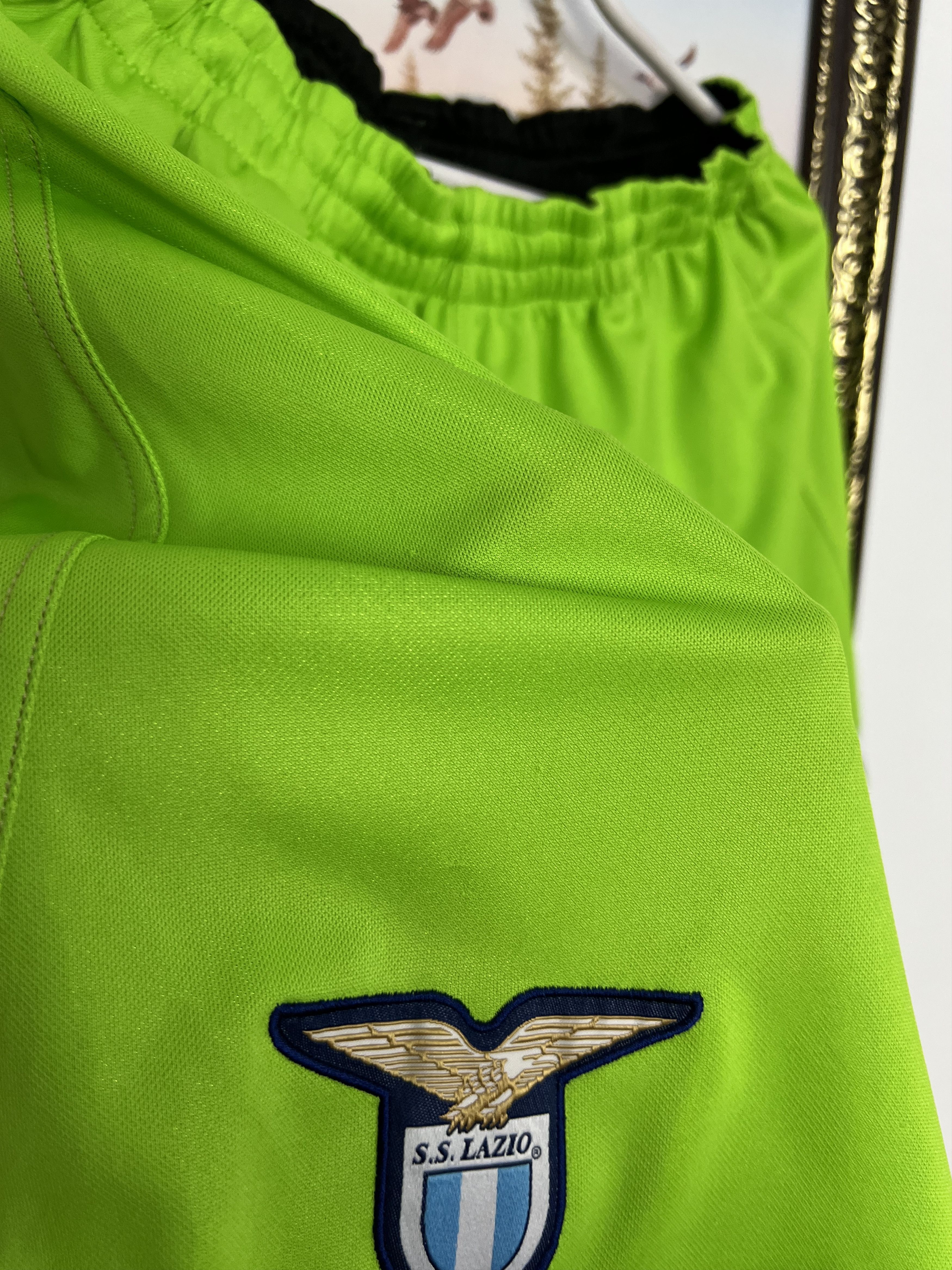 Puma Vintage Lazio Football Shorts Soccer Athletic Maglia Rare Size US 36 / EU 52 - 9 Thumbnail
