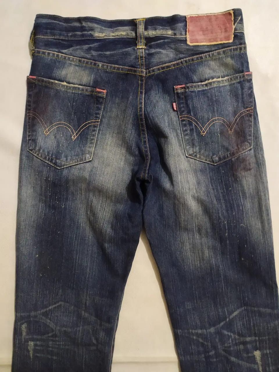 Edwin Edwin Skull Studded Distressed Denim Size US 30 / EU 46 - 10 Thumbnail
