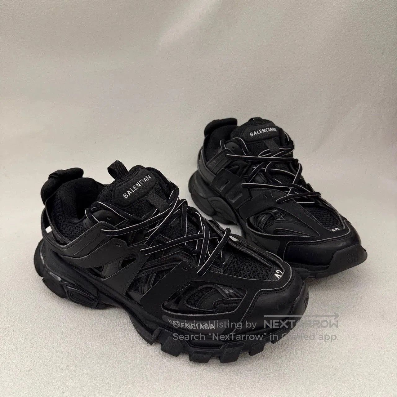 Balenciaga balenciaga track 1.0 black sneakers for men. Size US 9 / EU 42 - 3 Thumbnail