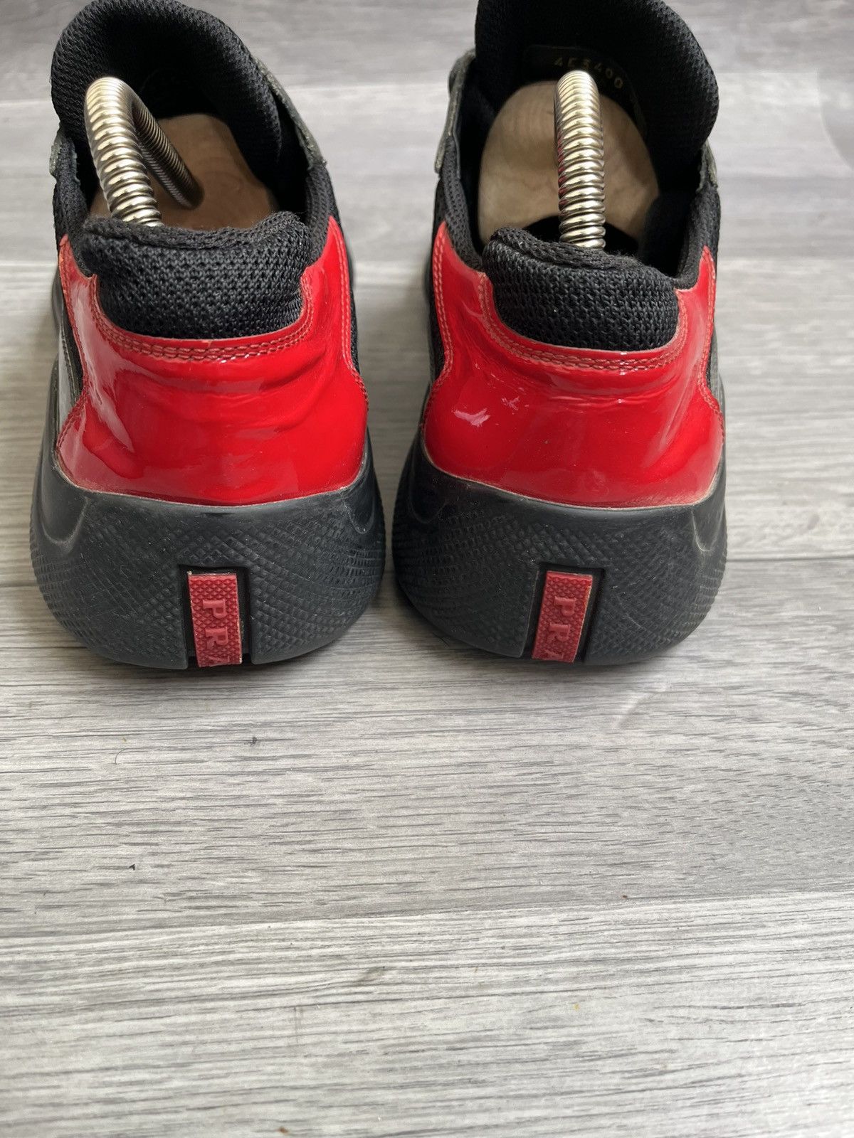 Prada Prada american cup patent leather low-top sneakees sz 5.5 Size US 6.5 / EU 39-40 - 5 Thumbnail