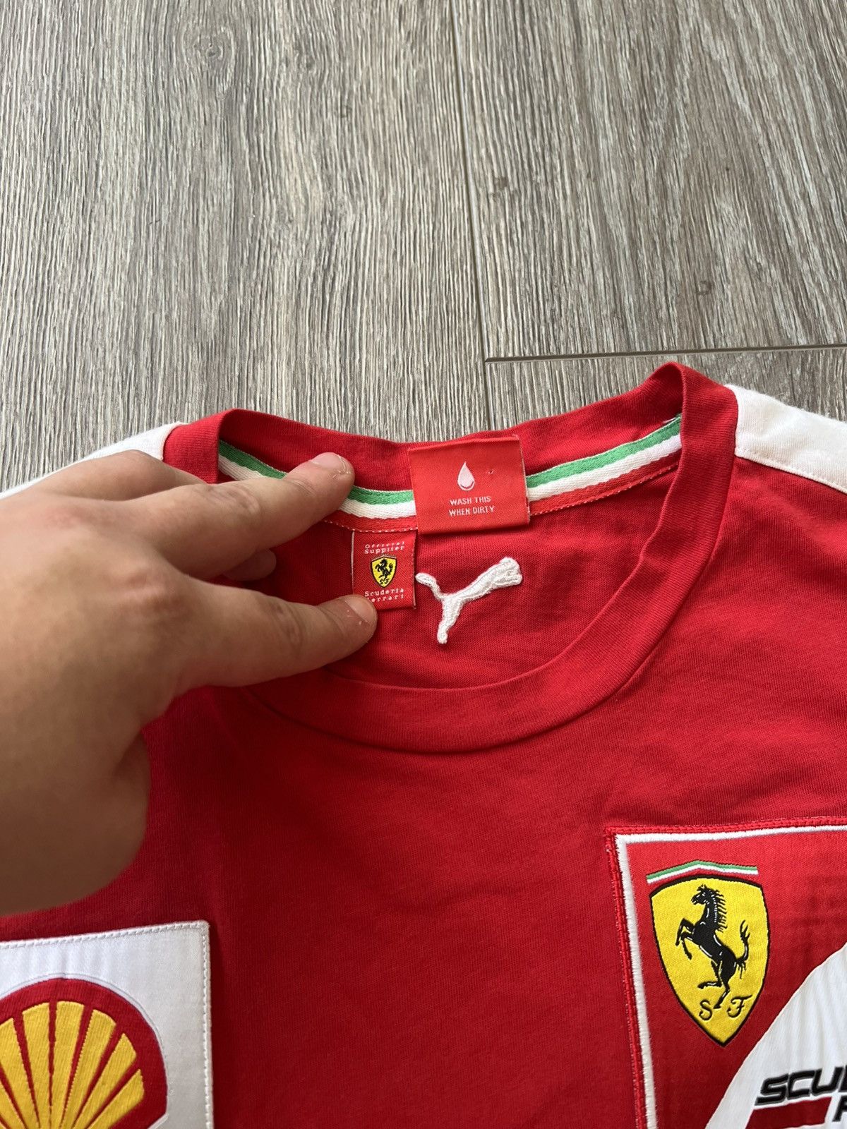 Ferrari Vintage Puma Ferrari Racing T-Shirt Y2K Size US M / EU 48-50 / 2 - 8 Thumbnail