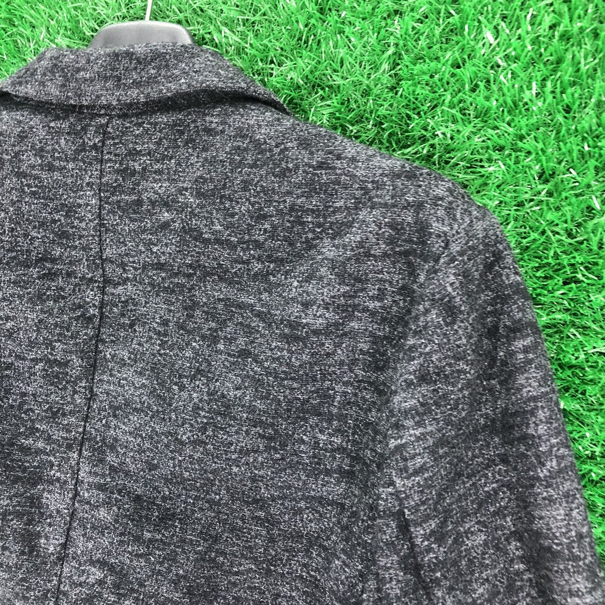 agnes b. Vintage 90's Agnes B Homme Paris Wool Coat Jacket Size S / US 4 / IT 40 - 5 Thumbnail