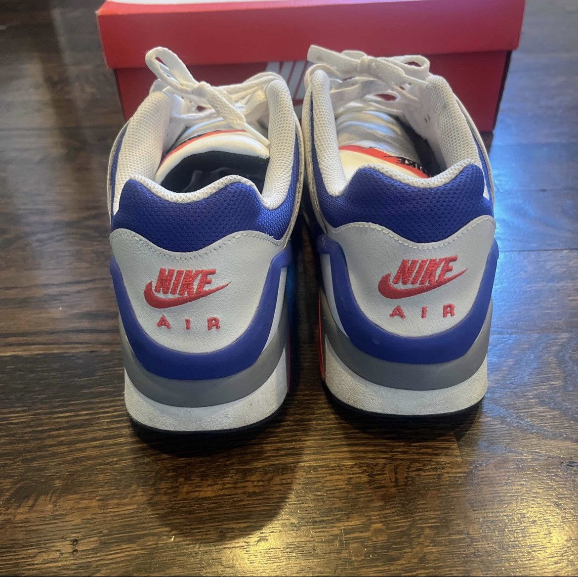 Nike Nike Air Structure Triax 91'Persian Violet' 2021 size 11.5 Size US 11.5 / EU 44-45 - 4 Thumbnail