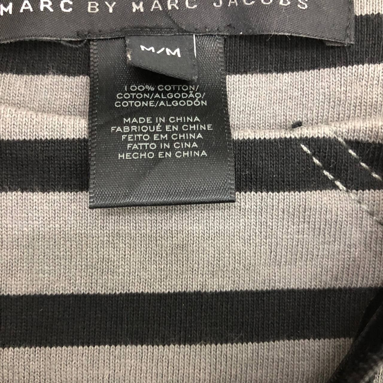 Marc Jacobs T260 MARC BY MARC JACOBS CROPPED STRIPED TEE Size M / US 6-8 / IT 42-44 - 6 Thumbnail