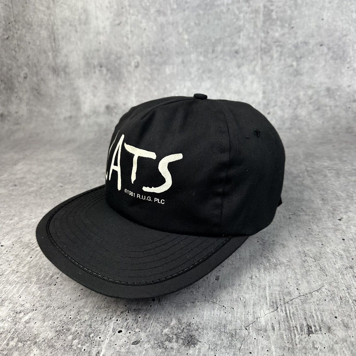 Vintage 80’s Cats Musical Hat Cap Baseball EuroCap Retro Memorabilia Size ONE SIZE - 3 Thumbnail