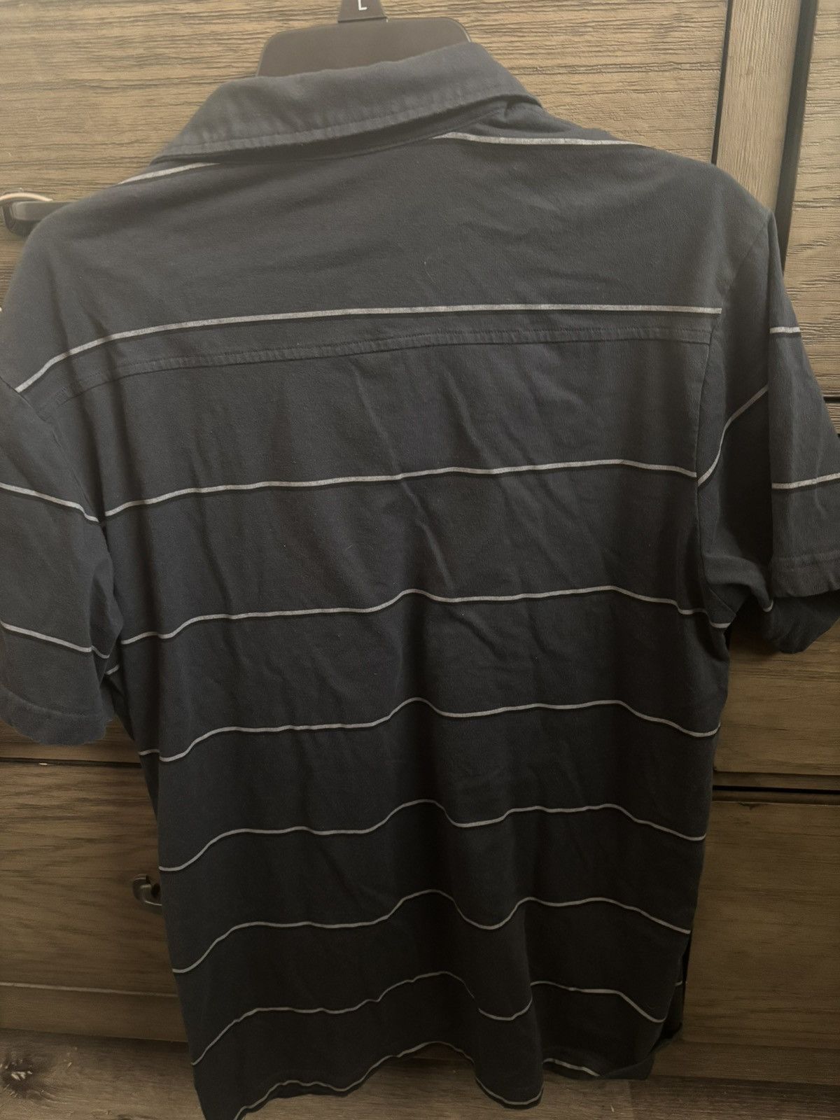 RVCA RVCA Men's Navy Blue Striped T-Shirt Size Large Size US L / EU 52-54 / 3 - 2 Thumbnail