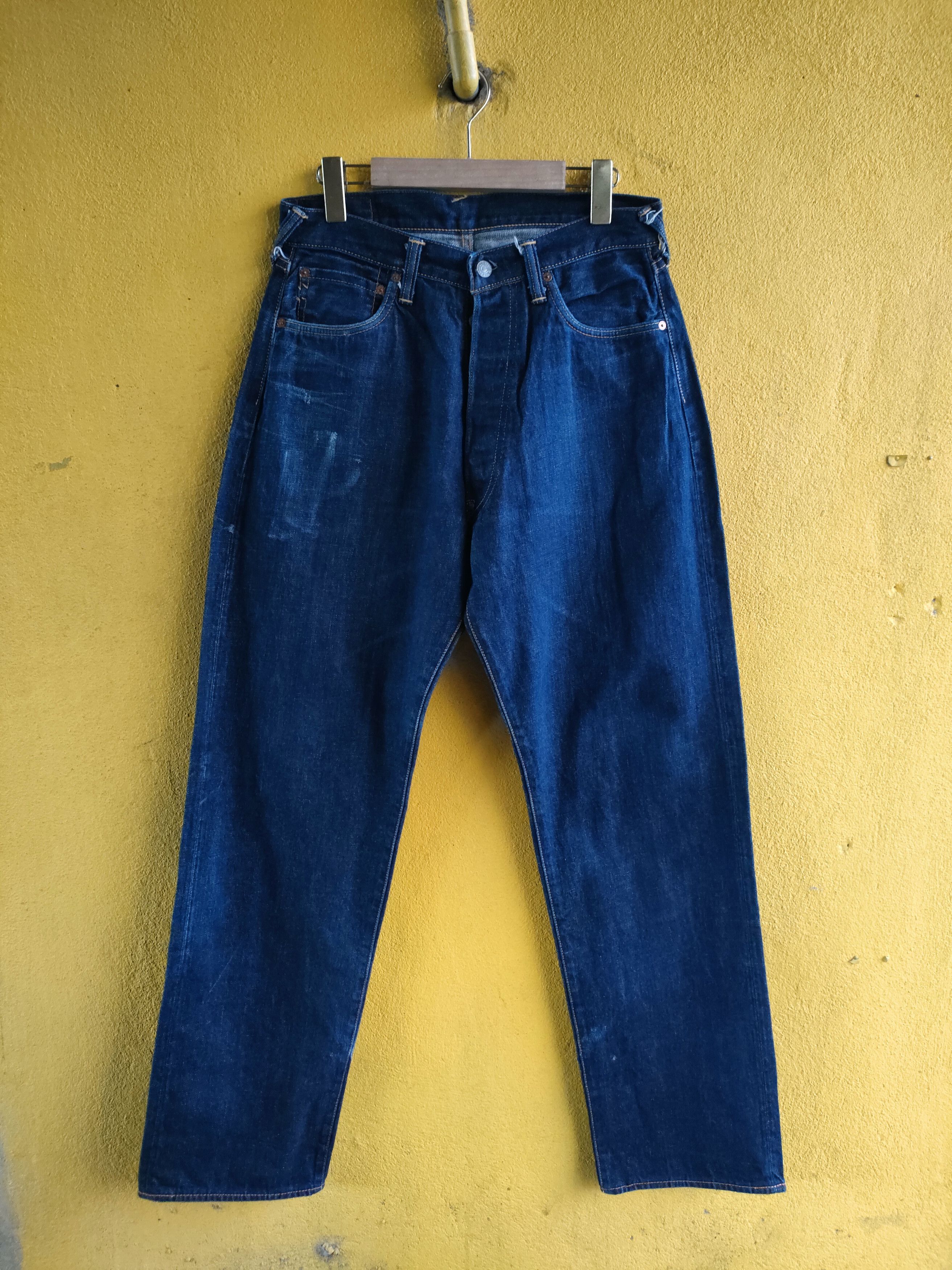 Evisu × Japanese Brand Evisu Yellow Daicock Lot 2001 Selvedge Jeans Size US 32 / EU 48 - 2 Thumbnail