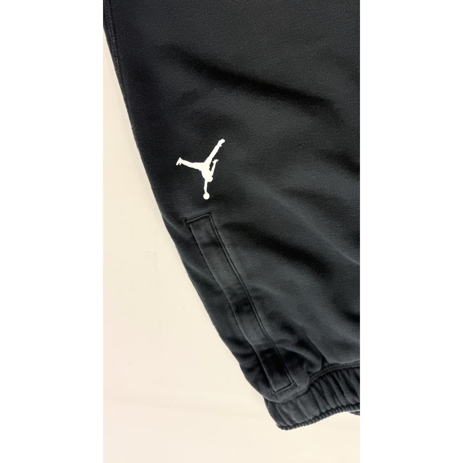 Jordan Brand Jordan Pants Mens Small Black Dri-FIT French Terry Joggers Sweatpants DQ7332-010 Size US 29 - 4 Thumbnail