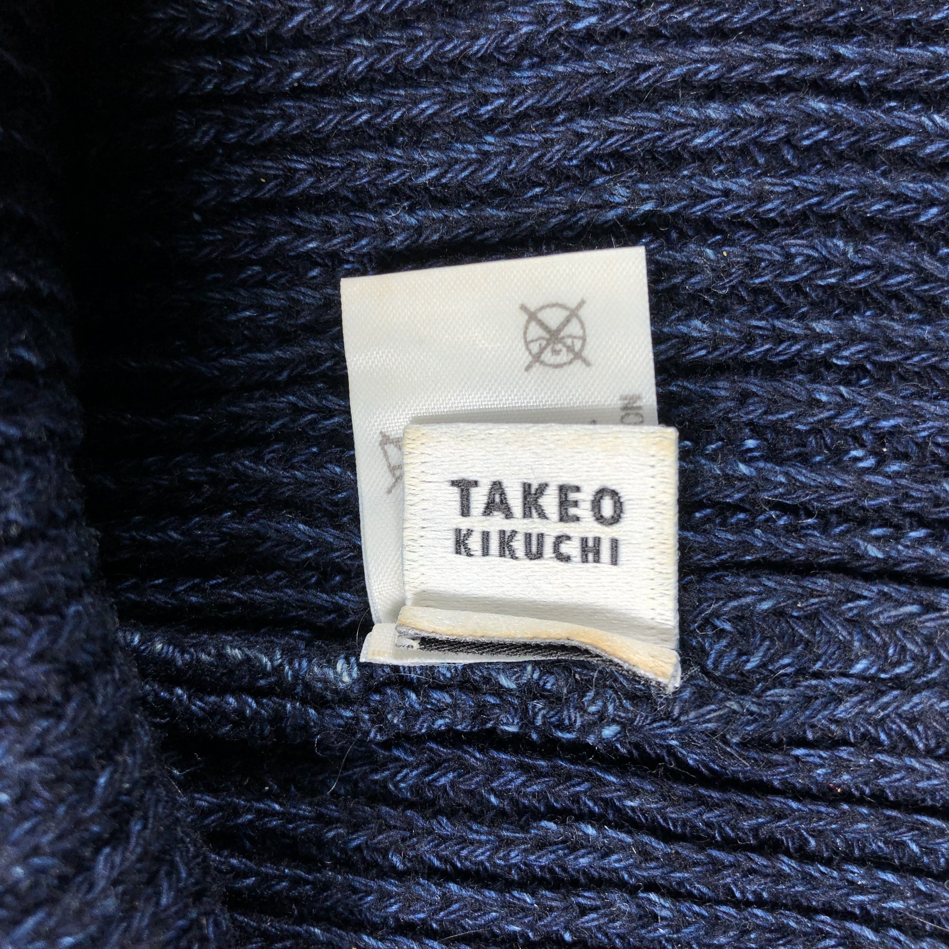 Takeo Kikuchi × Vintage Takeo Kikuchi Beanie Snow Hat Snow Cap -D1252 Size ONE SIZE - 4 Thumbnail