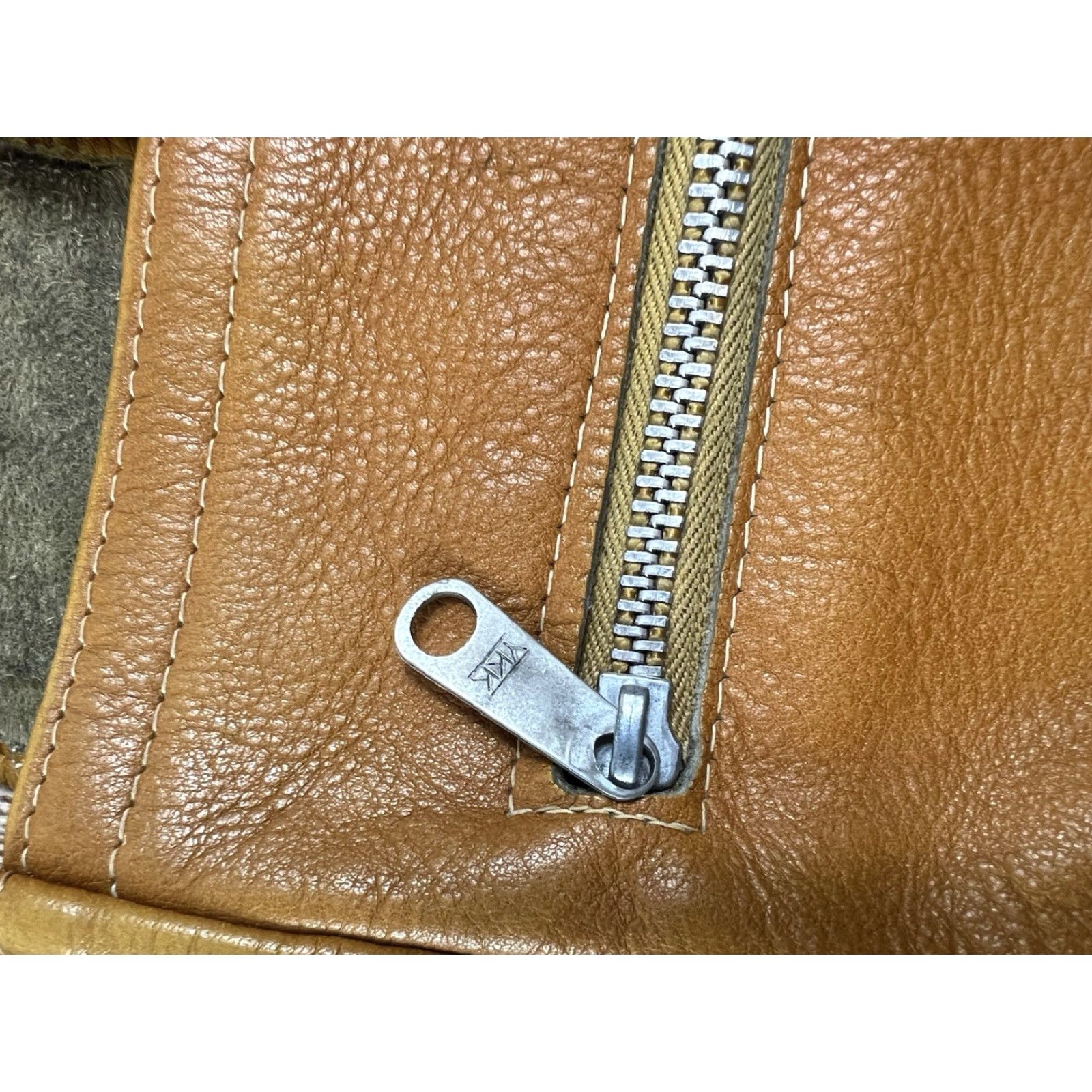 Vintage VINTAGE YKK Leather Saddle Bag Purse Tan Women 70s Shoulder Flap Brown Lining Size ONE SIZE - 5 Thumbnail