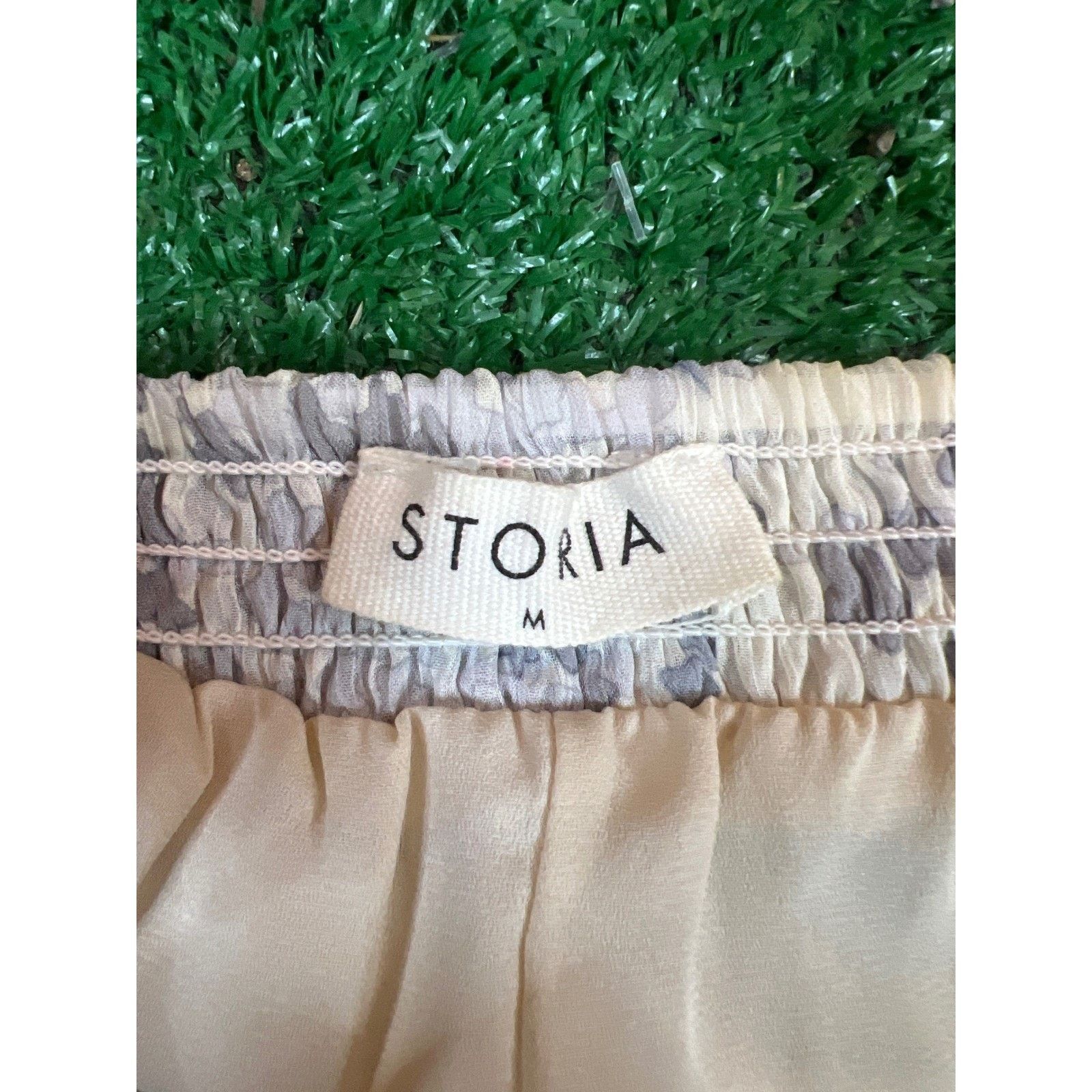 Other Storia Tiered Dress Boho Maxi Long Summer Womens MD Size M / US 6-8 / IT 42-44 - 3 Thumbnail