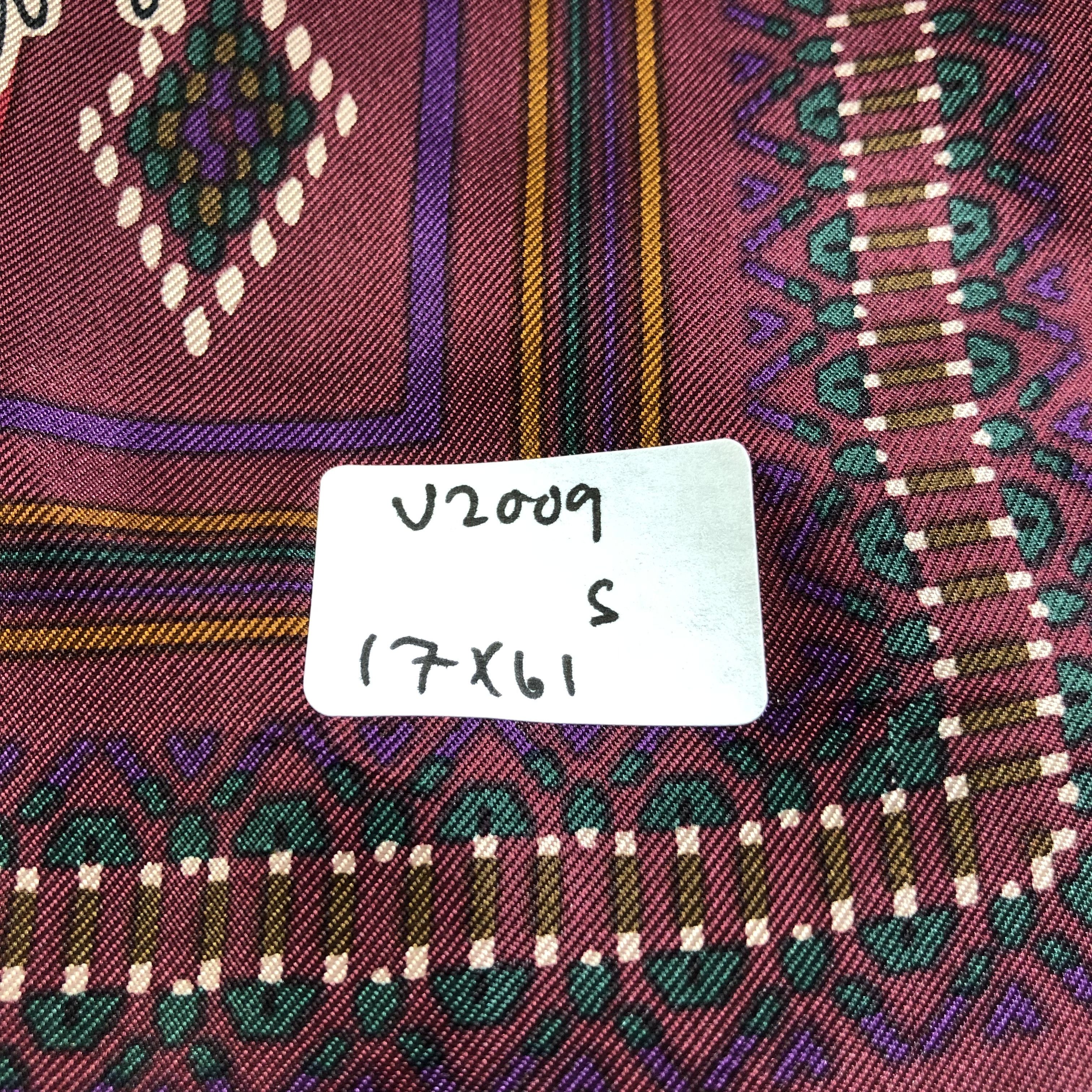 Kenzo Kenzo Silk Stole Scarf Muffler V2009 Size ONE SIZE - 8 Thumbnail