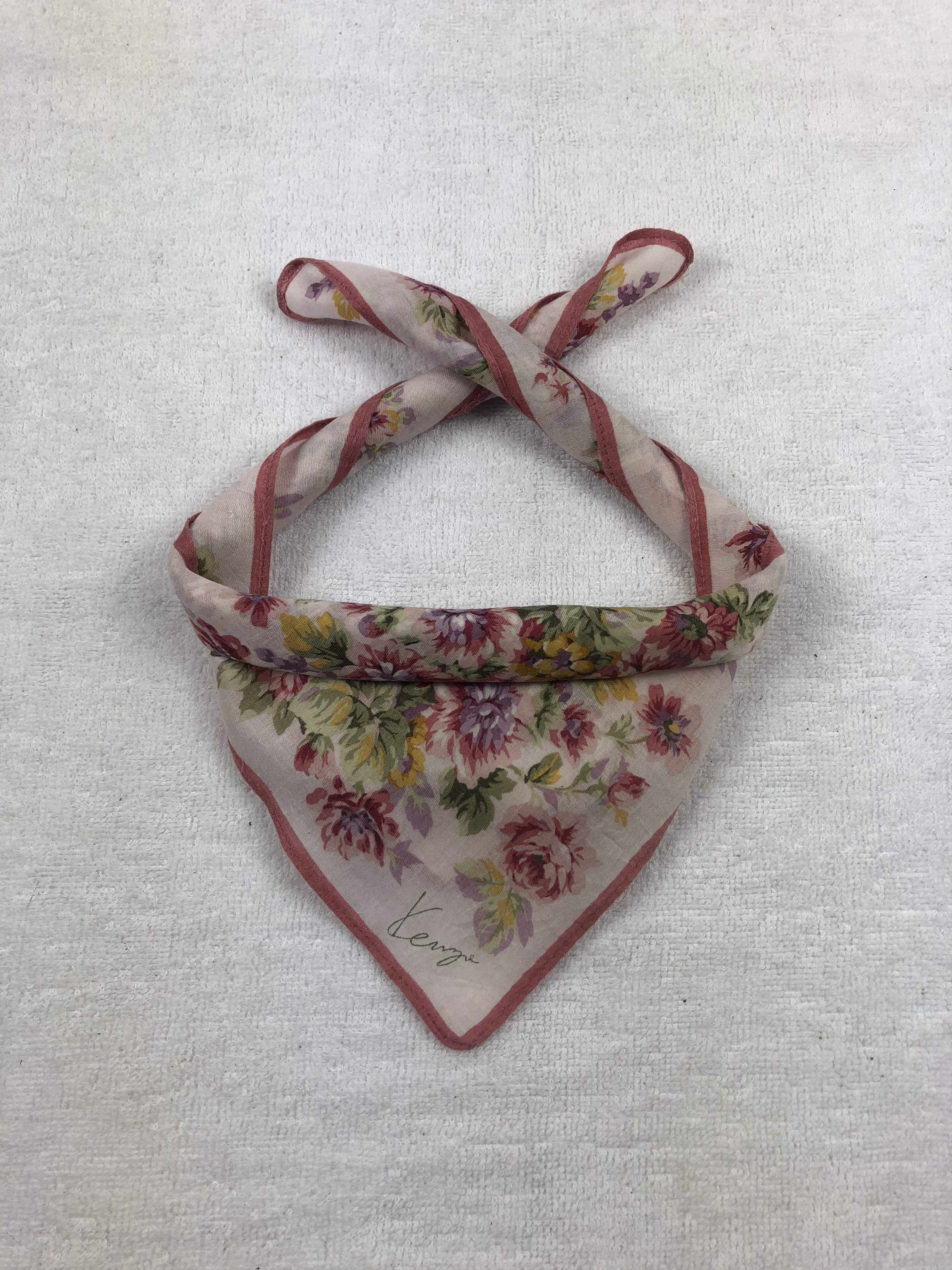 Kenzo × Vintage Kenzo Handkerchief / Bandana / Neckerchief Size ONE SIZE - 1 Thumbnail