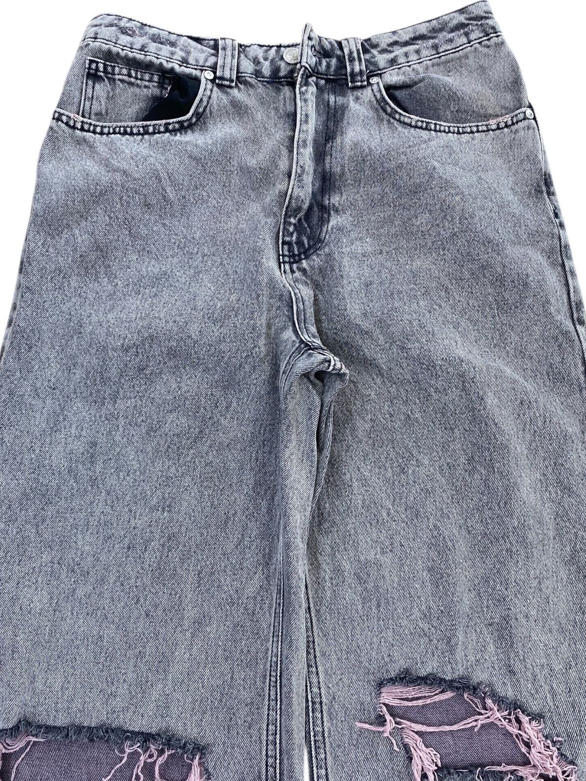 Japanese Brand Japanese Brand Black Acid Wash Style Baggy Jeans Size US 28 / EU 44 - 2 Thumbnail