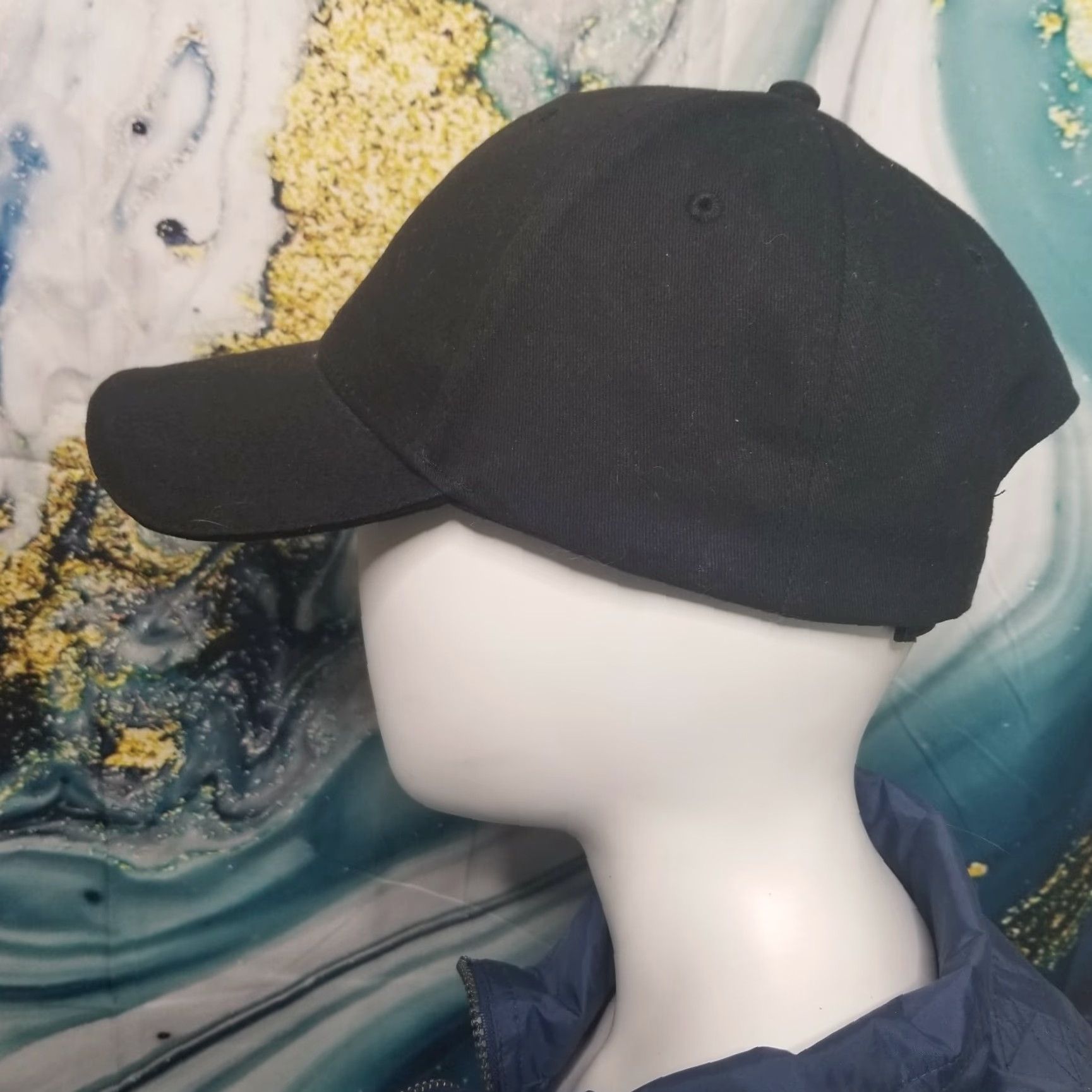 BMW BMW Lifestyle Baseball Cap Hat One Size Fits All Adult Mens or Womens Black Size ONE SIZE - 2 Thumbnail