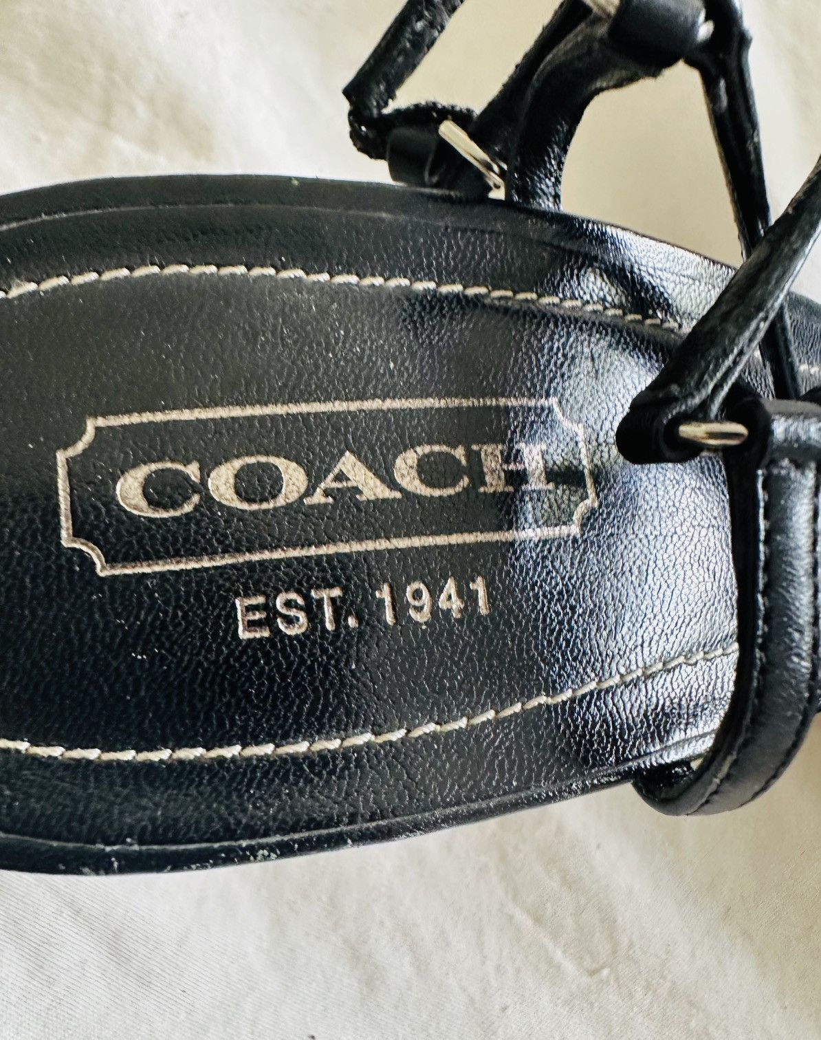 Coach Coach Kelly flower kitten heels Size US 10 / IT 40 - 5 Thumbnail