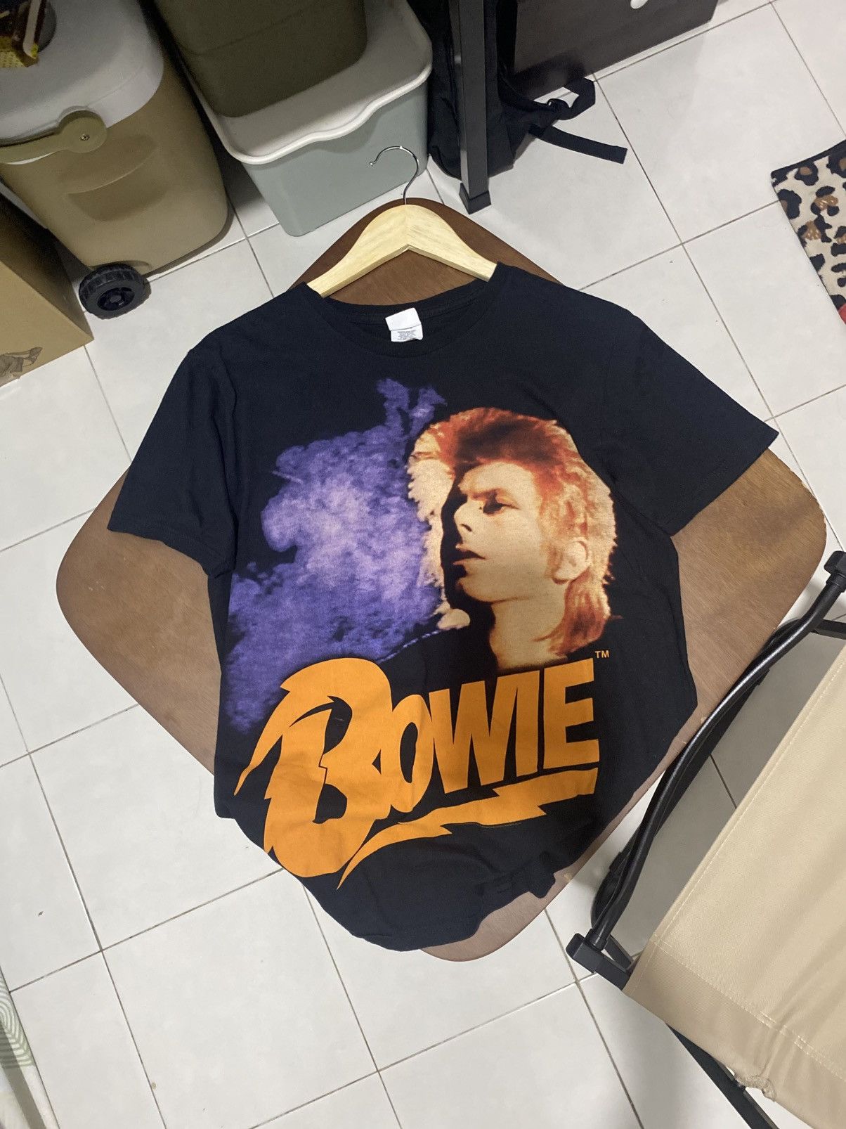 Band Tees × Japanese Brand × Vintage Vtg Tag David Bowie Size US S / EU 44-46 / 1 - 1 Thumbnail
