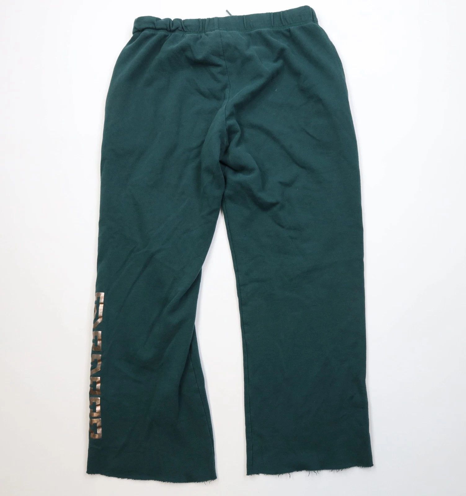 Victoria's Secret Vintage Y2K Victoria's Secret PINK Wide Leg Sweatpants Green Size 32" / US 10 / IT 46 - 10 Thumbnail