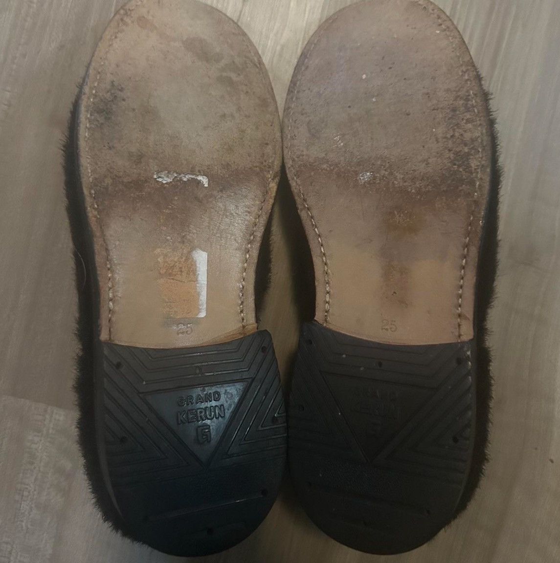 Comme des Garcons × Comme des Garcons Homme Plus Comme Des Garçon Homme Leather Fur Loafers Size US 7 / EU 40 - 3 Thumbnail