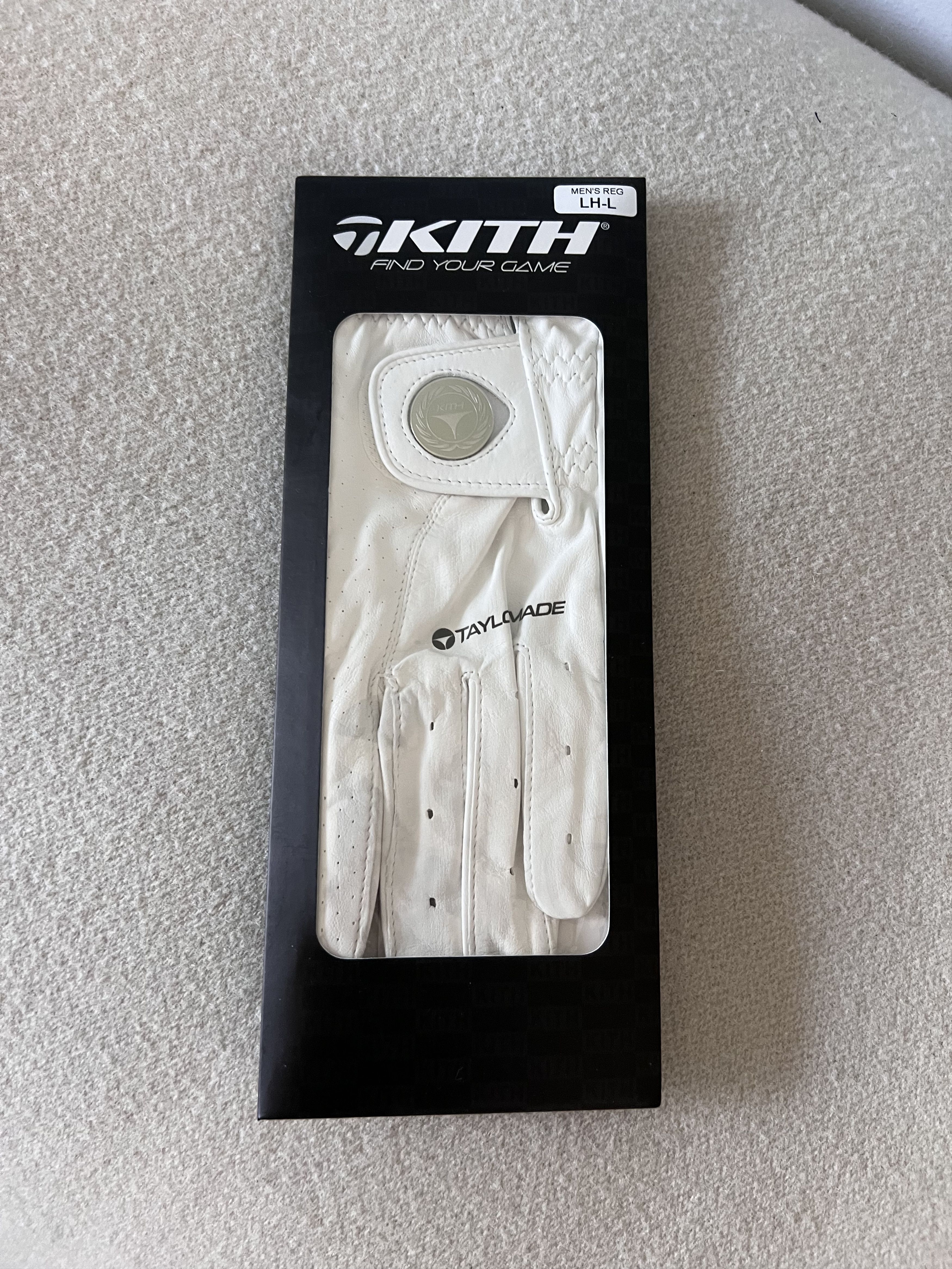 Kith × TaylorMade Kith Taylormade TP Glove in White Size ONE SIZE - 2 Thumbnail