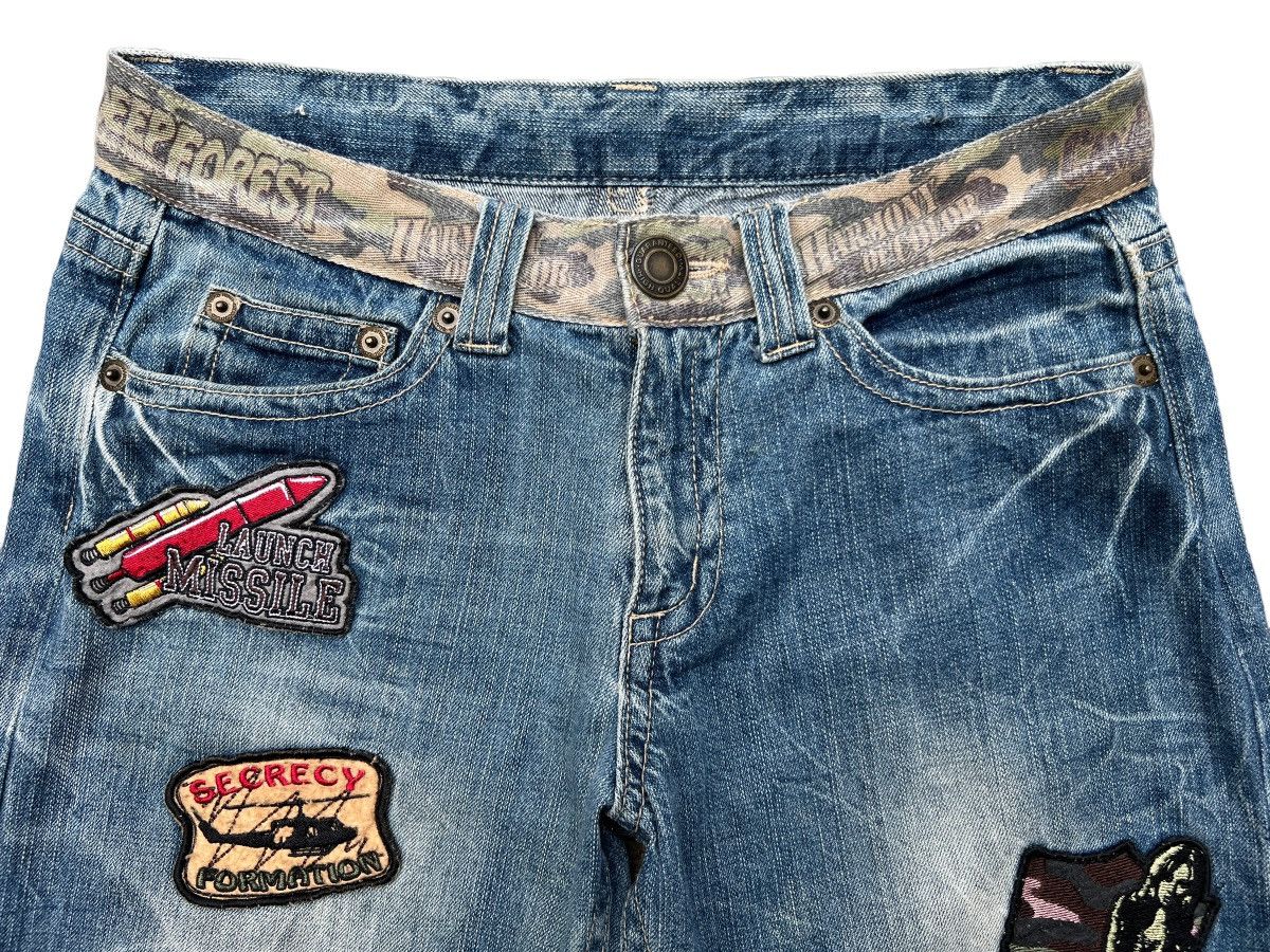 Japanese Brand Japanese Distressed Patchwork Patches Denim Jeans 31x31 Size US 31 - 7 Thumbnail