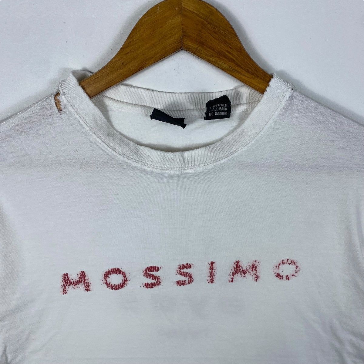 Mossimo Vintage Distressed MOSSIMO Sight For Sore Eyes Graphic Tee Size US M / EU 48-50 / 2 - 2 Thumbnail