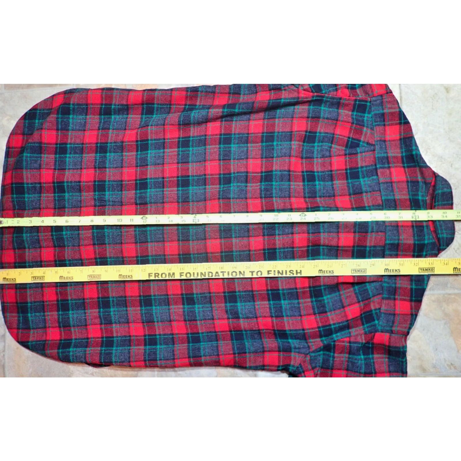 Pendleton Vintage Pendleton Guide Shirt Men Large 70s Plaid Wool All Seasons Fall Spring Summer Winter Red Black Green Size US M / EU 48-50 / 2 - 7 Thumbnail