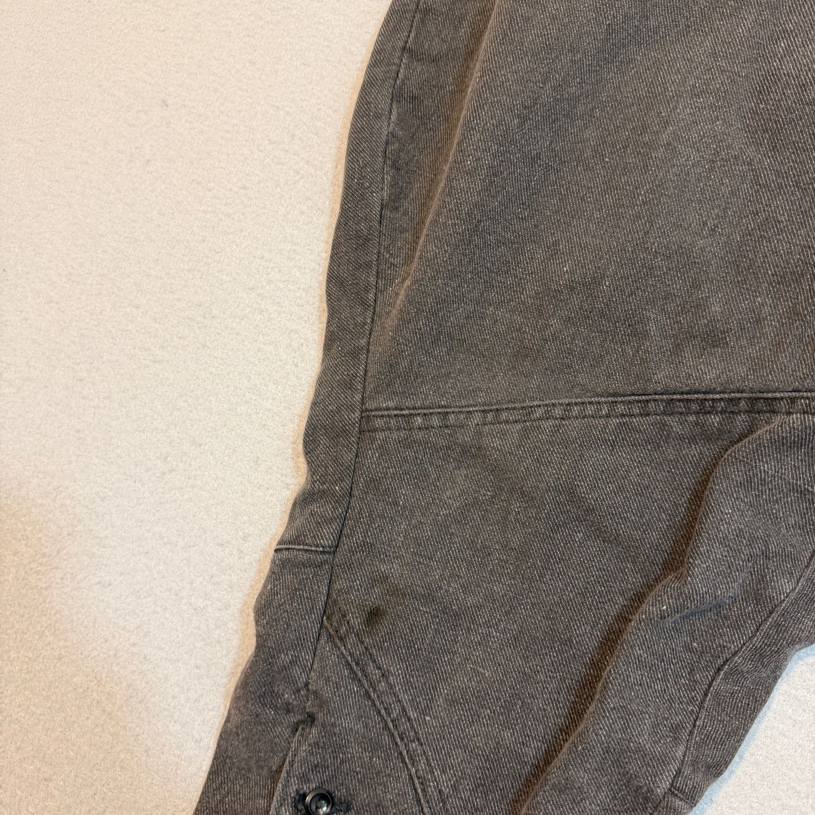 Vintage Vintage French Workwear Salt Pepper Riding Breeches 28x24 Size US 28 / EU 44 - 3 Thumbnail