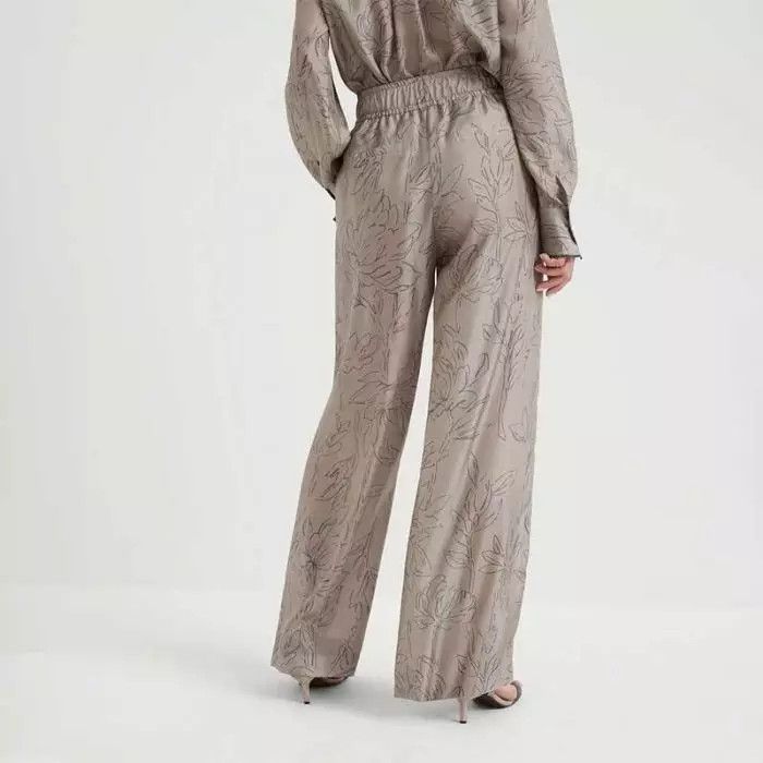 Brunello Cucinelli o1la1rc1a0425 Pants in Khaki Size 27" / US 4 / IT 40 - 3 Thumbnail