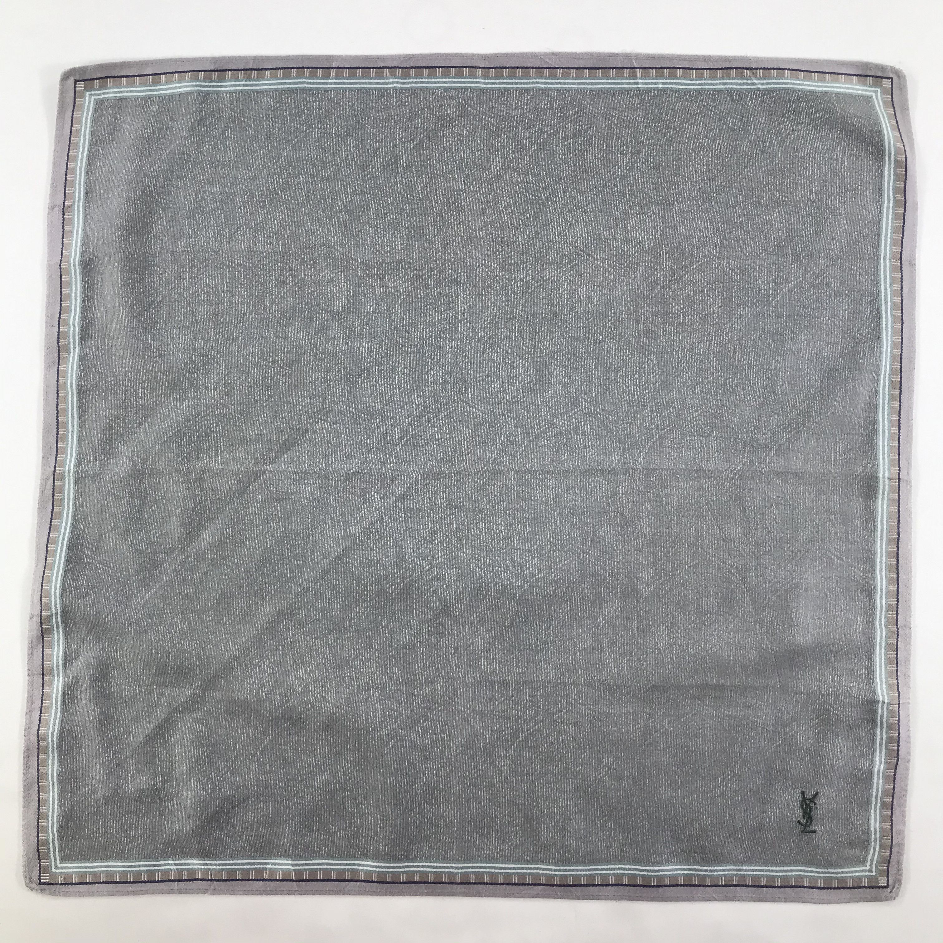 Vintage × Yves Saint Laurent Yves Saint Laurent Bandana / Handkerchief/Neckerchief -S1615 Size ONE SIZE - 1 Thumbnail