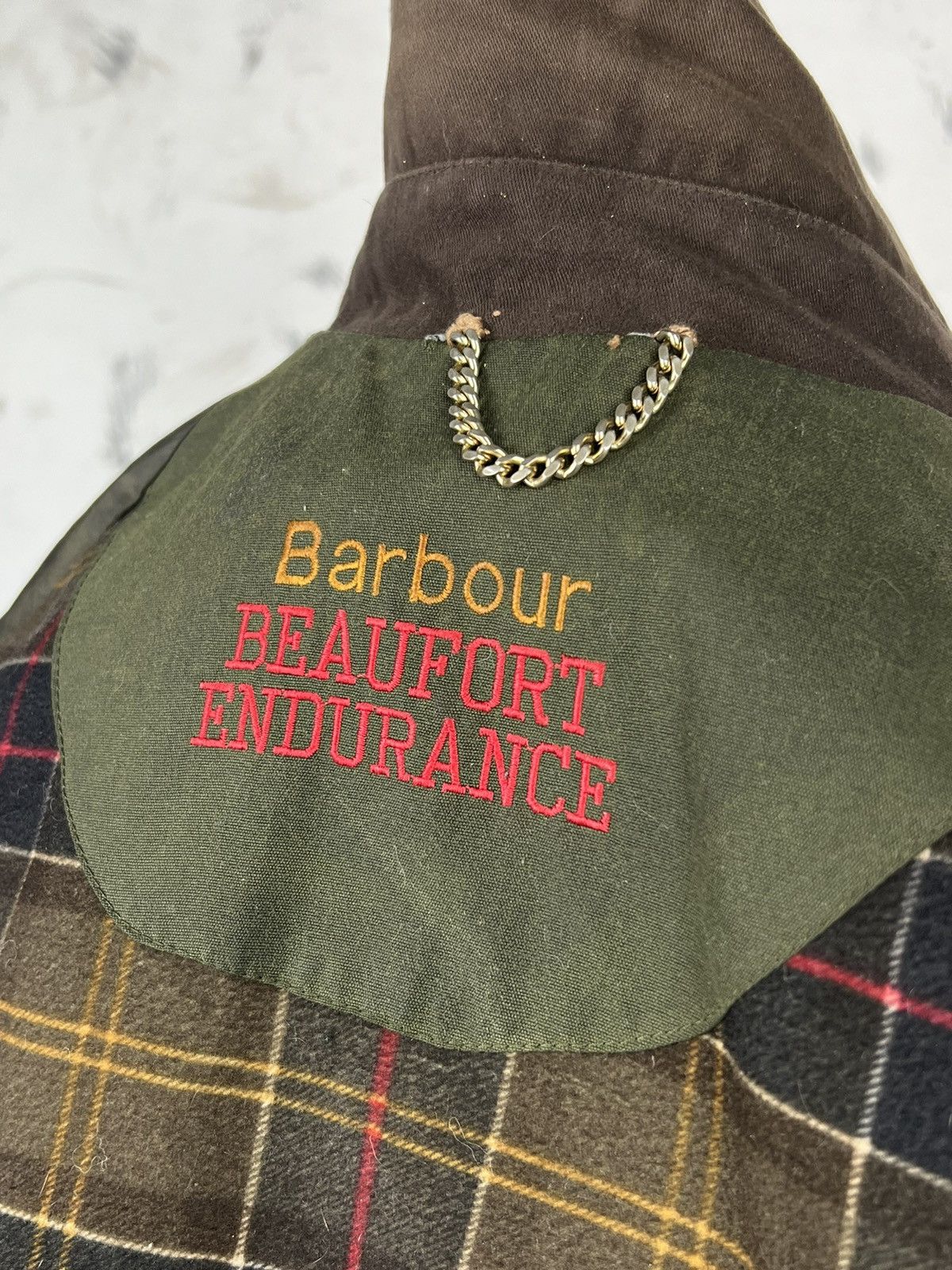 Barbour Vintage Barbour Beaufort Endurance Waxed Jacket Size L - XL Size US L / EU 52-54 / 3 - 10 Thumbnail