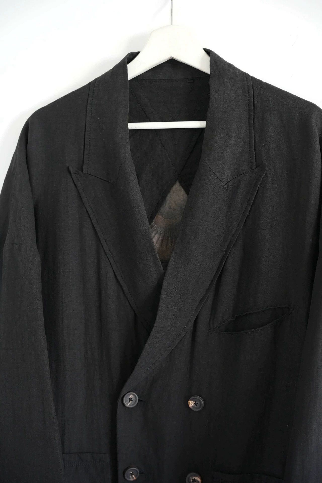 Ziggy Chen Ziggy Chen SS22 Wuwei Reversible DB Linen Coat Size US S / EU 44-46 / 1 - 5 Thumbnail