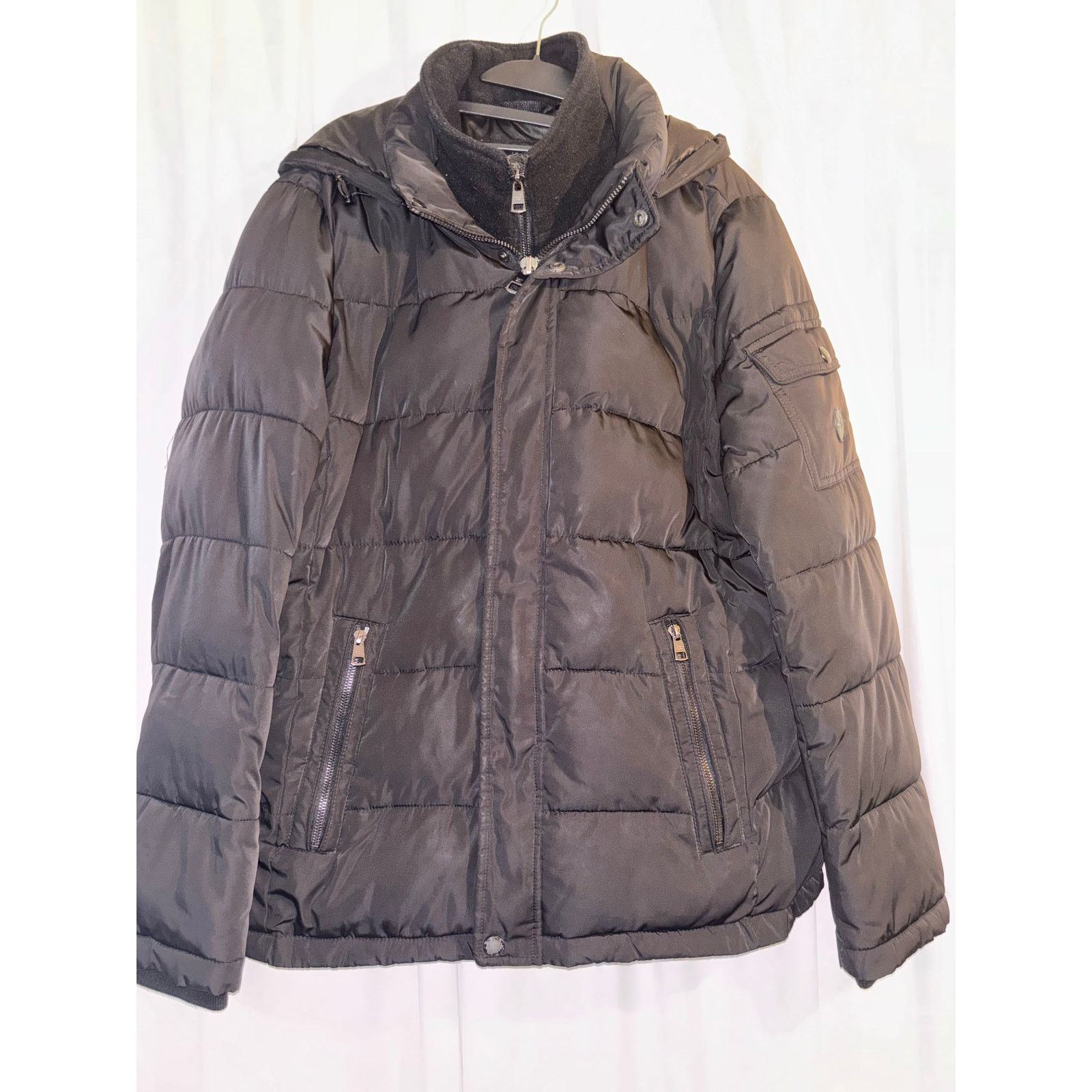 Calvin Klein Calvin Klein Black Puffer Jacket Size Medium Size US M / EU 48-50 / 2 - 7 Thumbnail