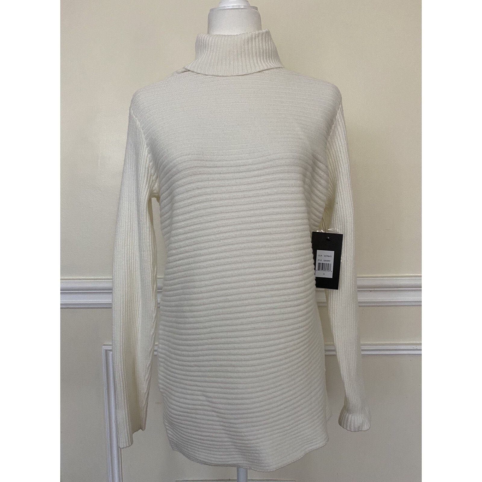 Carlos Campos Devotion by Cyrus Women's Horizontal Ribbed Turtle S A003020 Size S / US 4 / IT 40 - 1 Thumbnail