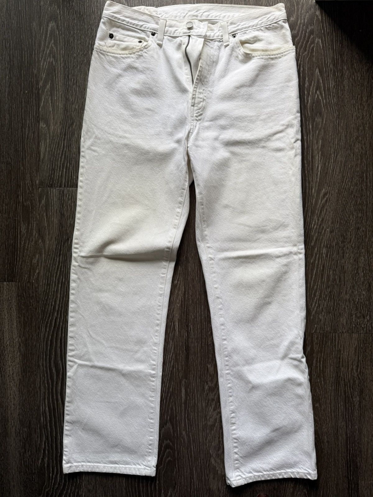 Polo Ralph Lauren POLO RALPH LAUREN WHITE JEANS 30x30 ULTRA VINTAGE RRL Size US 30 / EU 46 - 2 Thumbnail