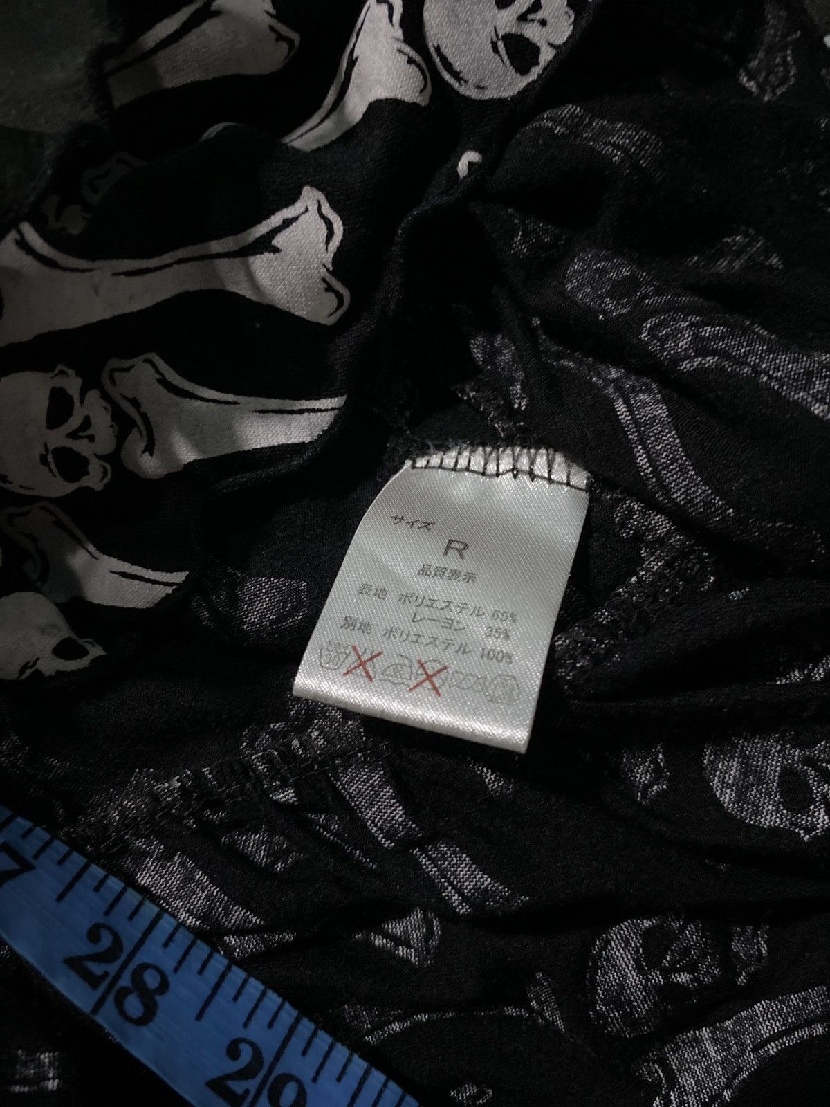 Seditionaries Gothic punks glad news full printed skulls blouse sleeveless Size ONE SIZE - 7 Thumbnail