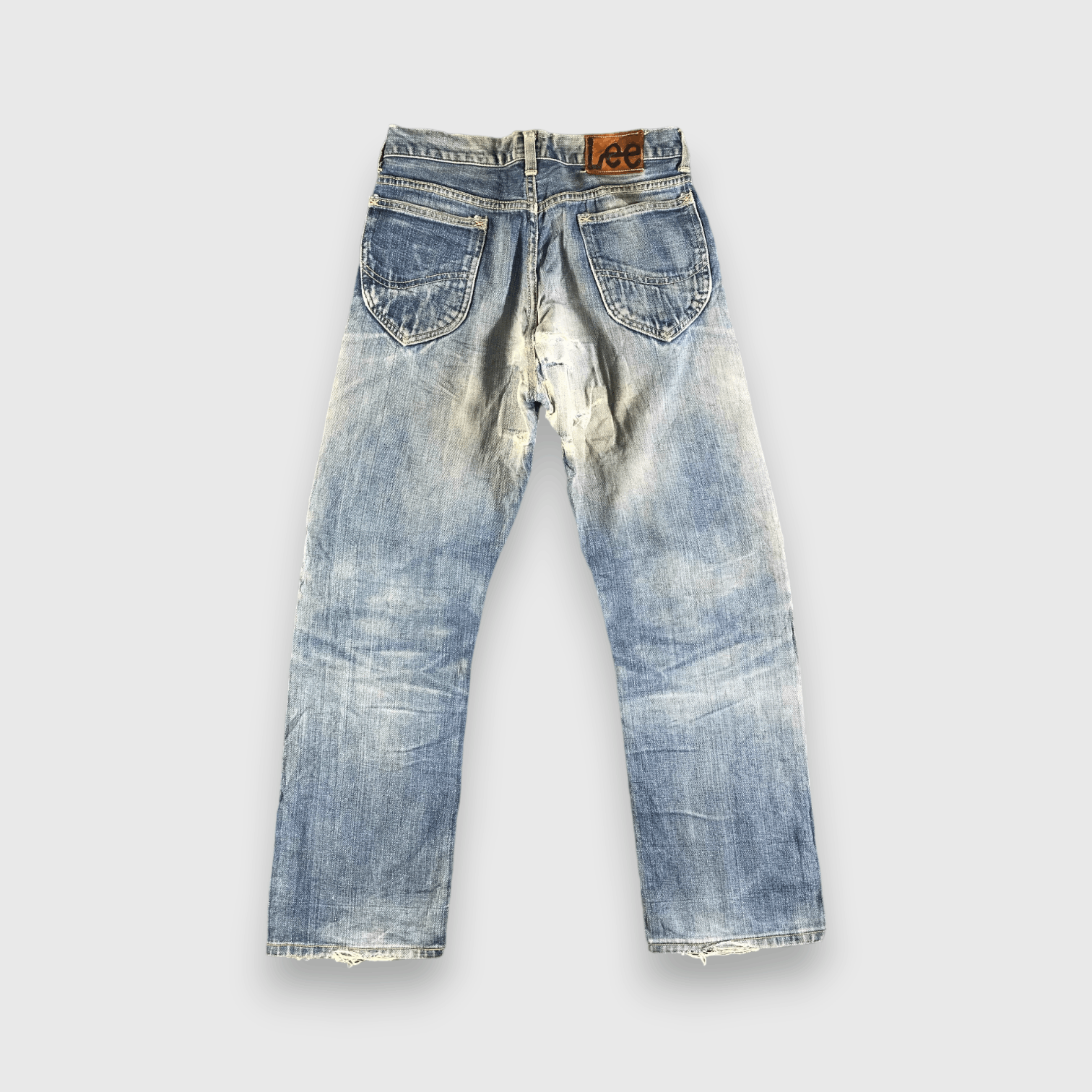 Lee Vintage Blue Wash Lee Jeans-J4012 Size US 29 - 2 Thumbnail