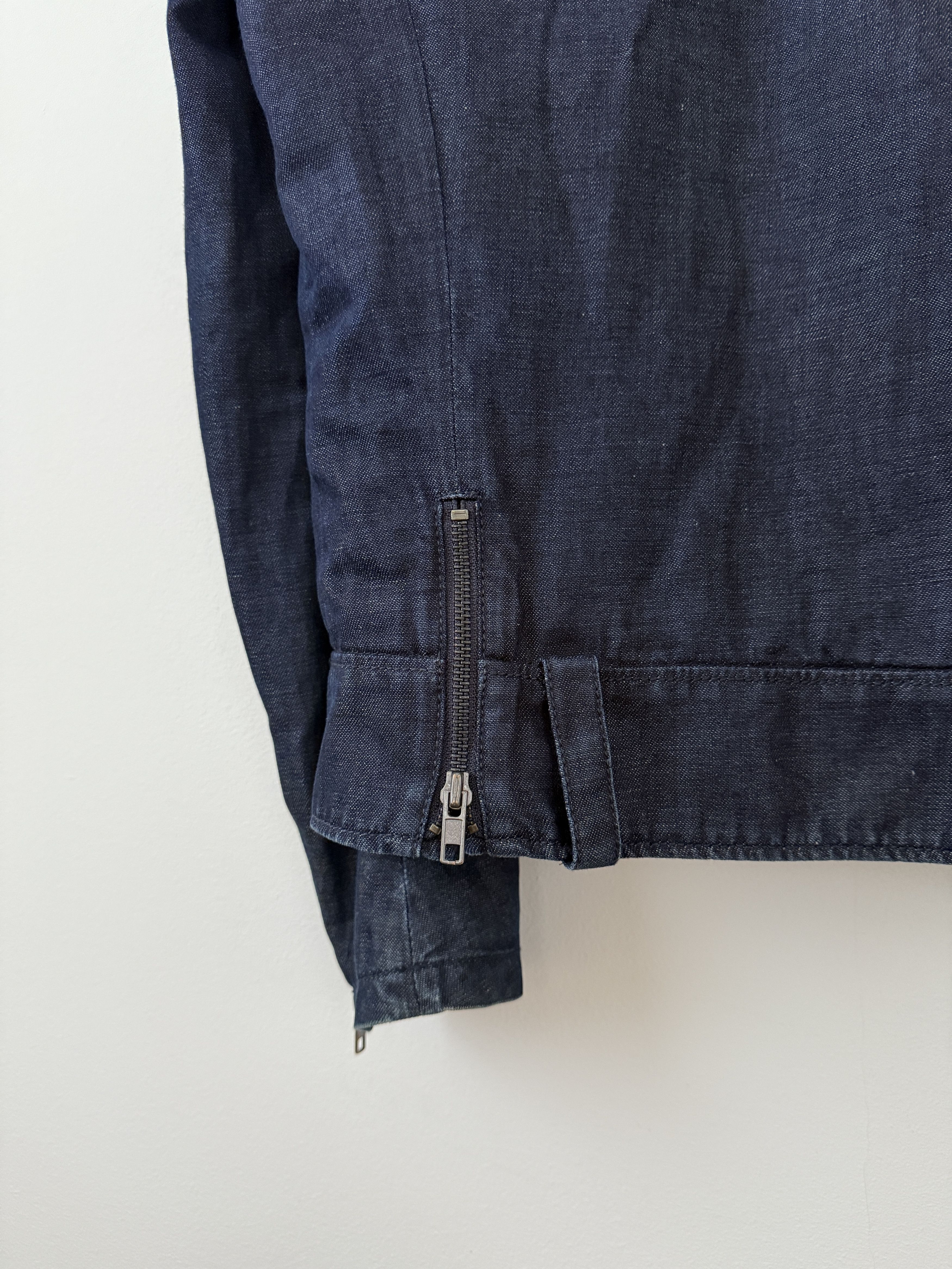 Maison Margiela 2011 Replica Denim Perfecto Moto Jacket Size US M / EU 48-50 / 2 - 12 Thumbnail