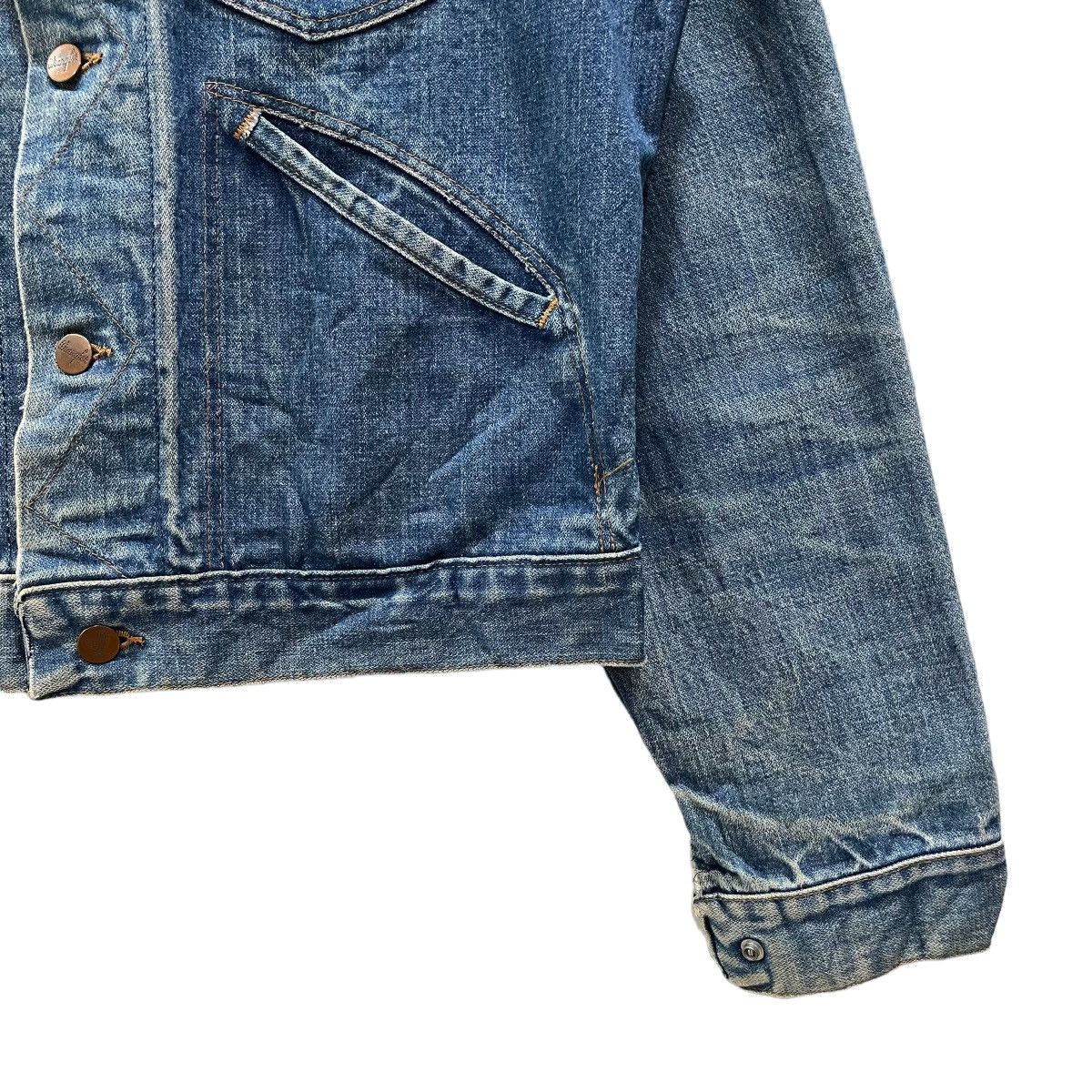 Wrangler Vintage 80s Wrangler Denim Made in Usa Trucker Jacket Size US M / EU 48-50 / 2 - 6 Thumbnail