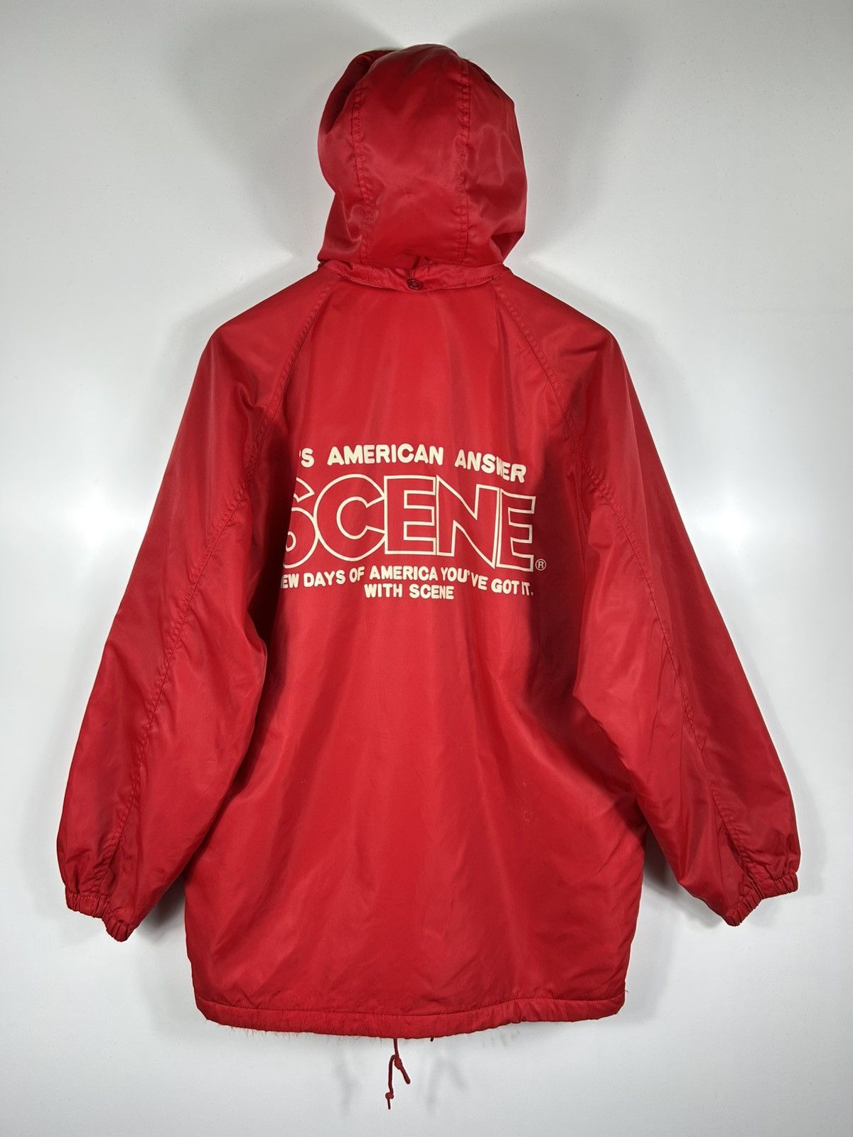 Vintage ⚡️Vintage America Hauian Scene Hooded Coach Jacket Size US M / EU 48-50 / 2 - 14 Thumbnail