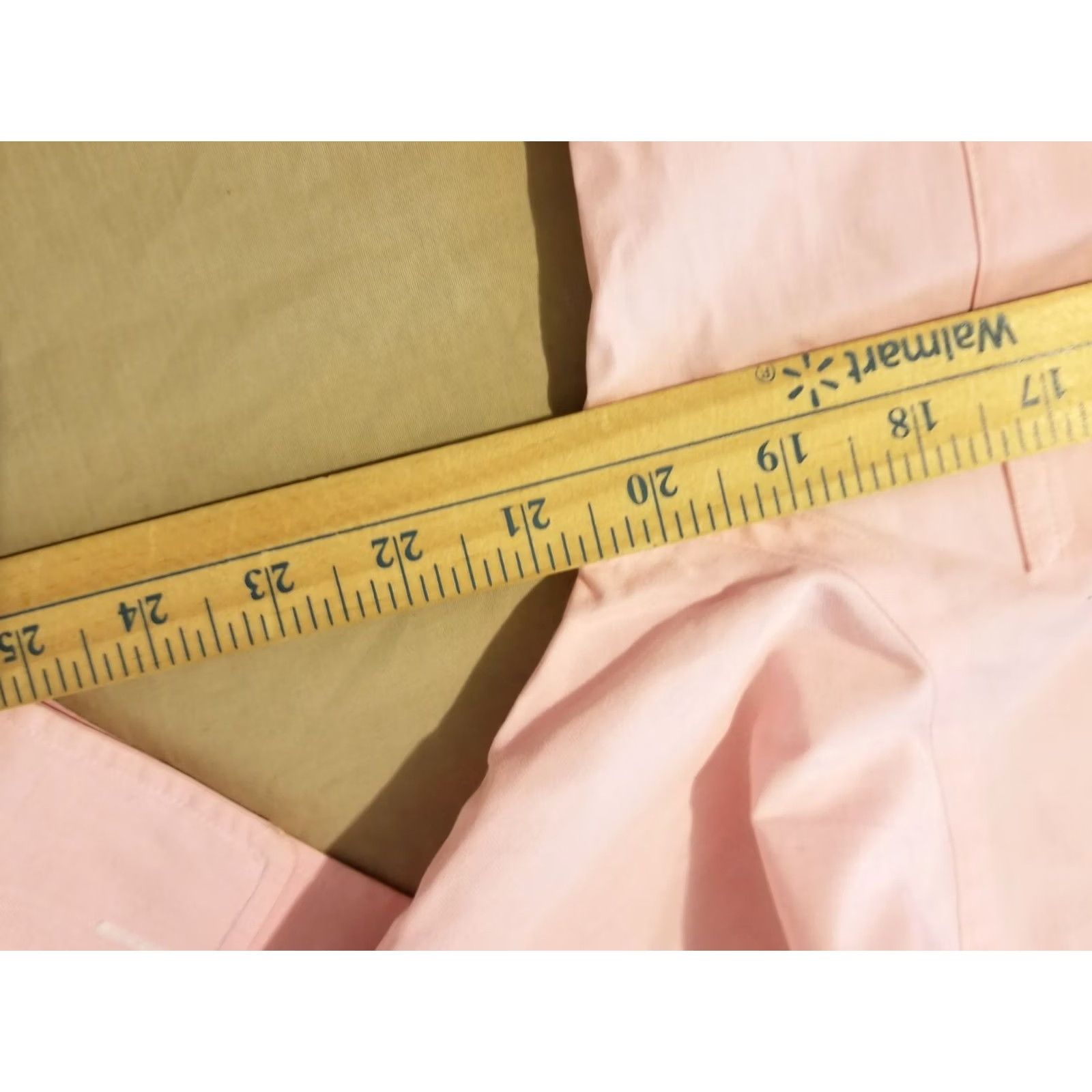 Brooks Brothers Mens Brooks Brothers Dress Shirt S Small Pink Button Cotton Size 36R - 5 Thumbnail