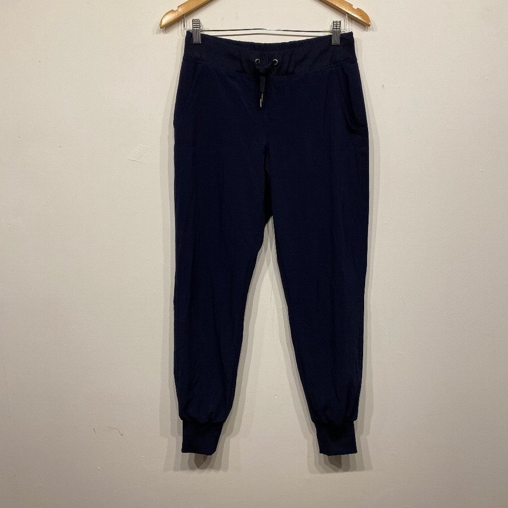 Athleta Athleta Navy Blue Lined City Jogger Activewear Pants Size 2 Size 26" / US 2 / IT 38 - 1 Thumbnail