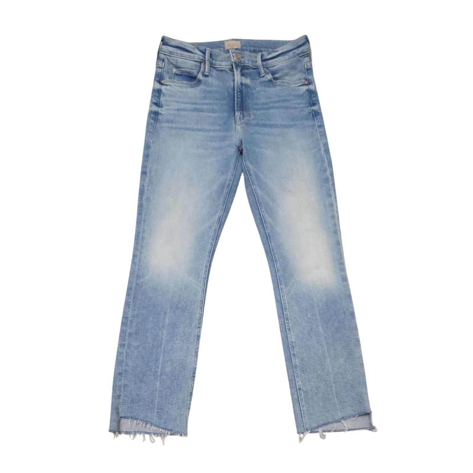 MOTHER Mother Jeans Mid Rise Dazzler Ankle Step Fray Ropin N Ridin Size 28" / US 6 / IT 42 - 4 Thumbnail