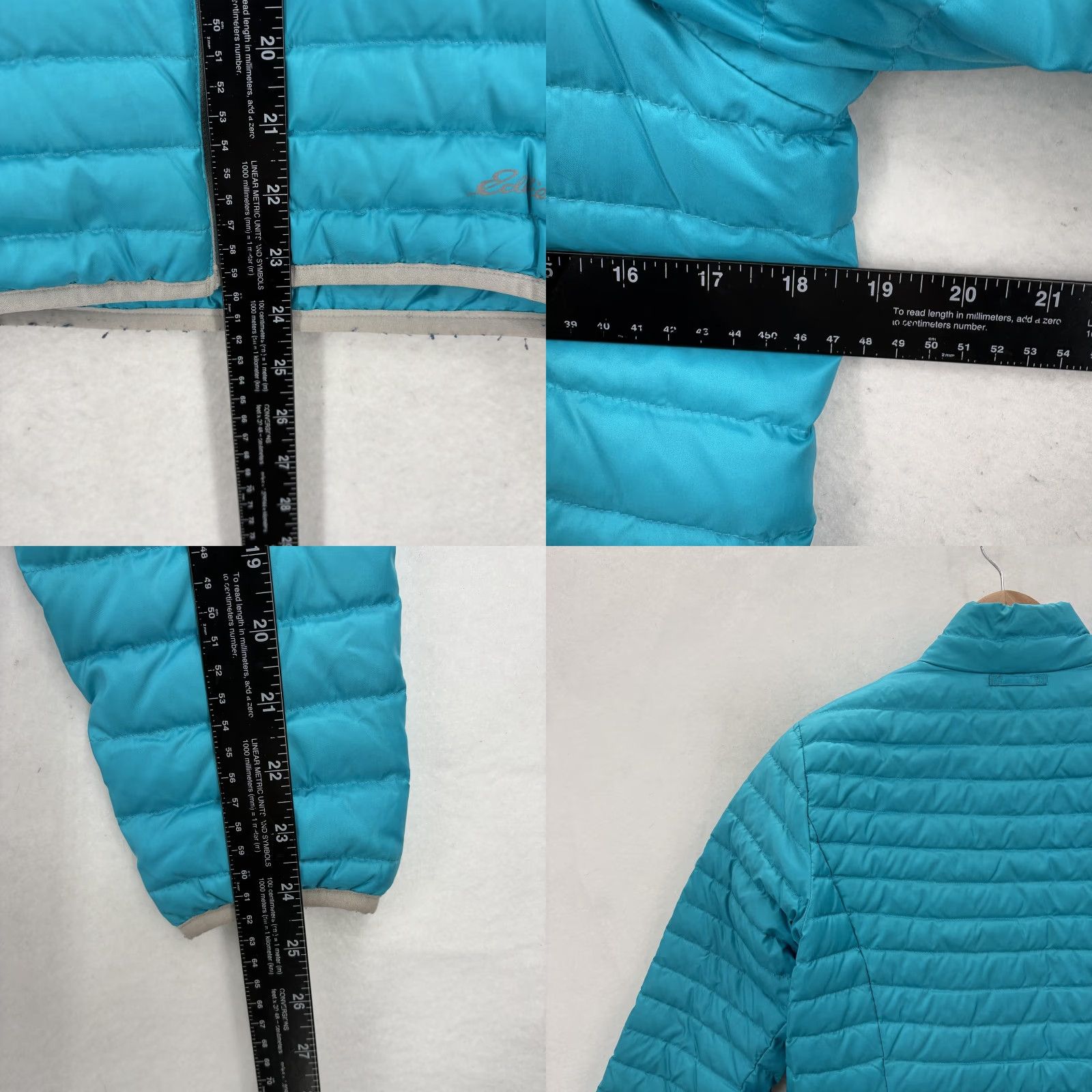 Eddie Bauer VINTAGE? No — Eddie Bauer Jacket Womens S Teal Down Puffer Lightweight Quilted Zip Trail Jacket Size S / US 4 / IT 40 - 8 Thumbnail